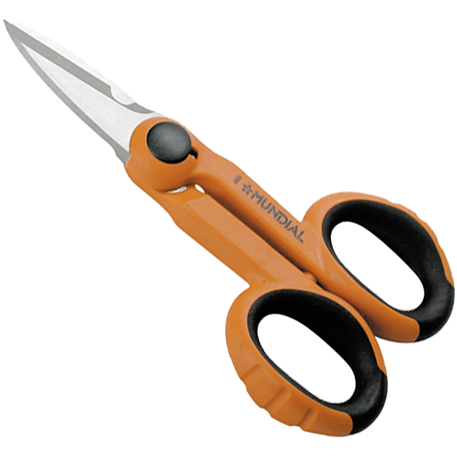 Forbice per Elettricista MUNDIAL con Lama Microdentata in Acciaio INOX e Tranciacavo articolo 683