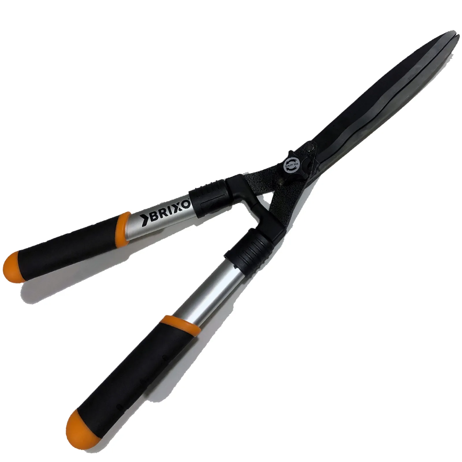 Forbici Cesoie per Potatura Siepi BRIXO Potasiepi Manuale con Lame 20cm Ondulate Teflon - immagine 2