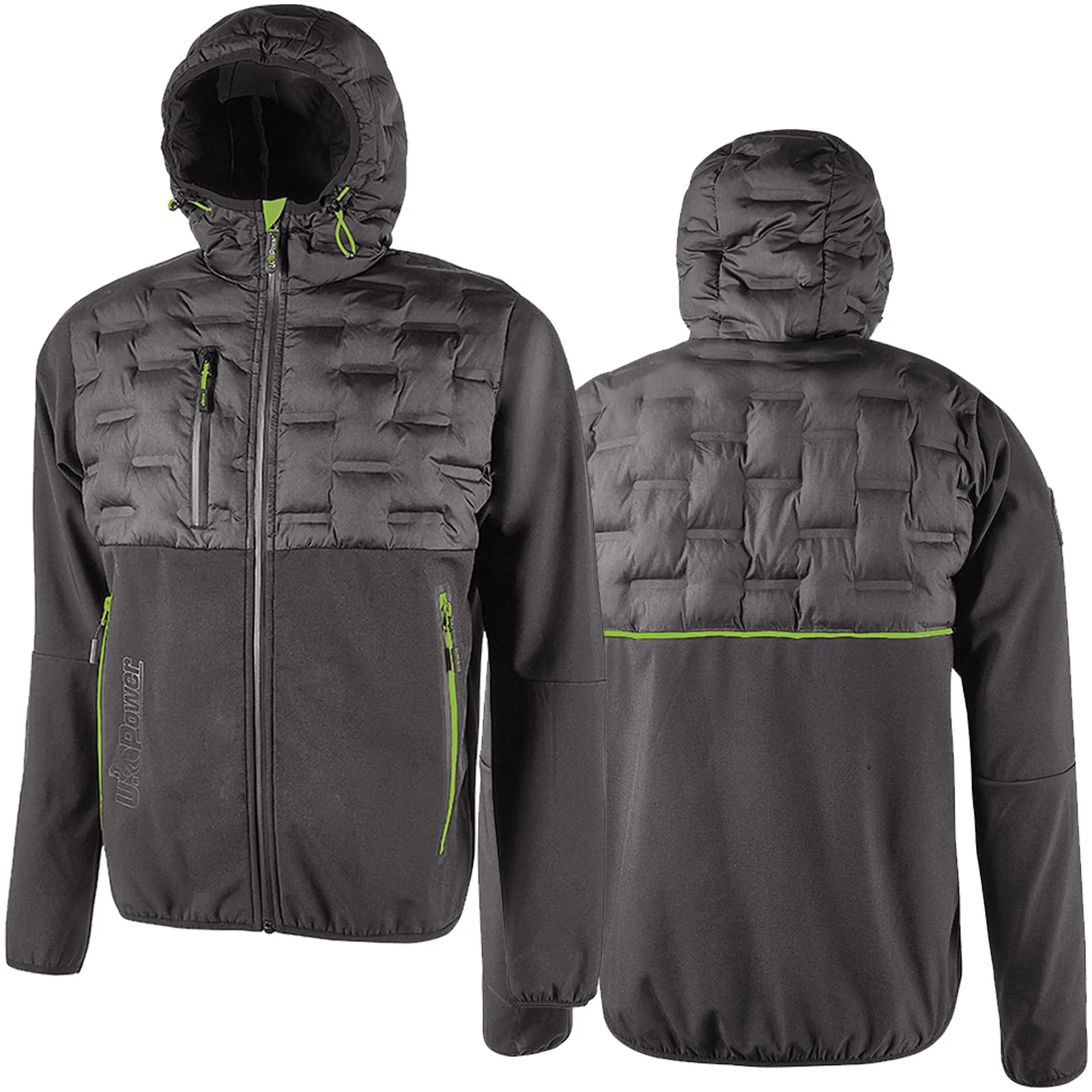 Giacca Giacchino con Cappuccio INVERNALE Impermeabile U-POWER Uomo Lavoro SPOCK - immagine 8