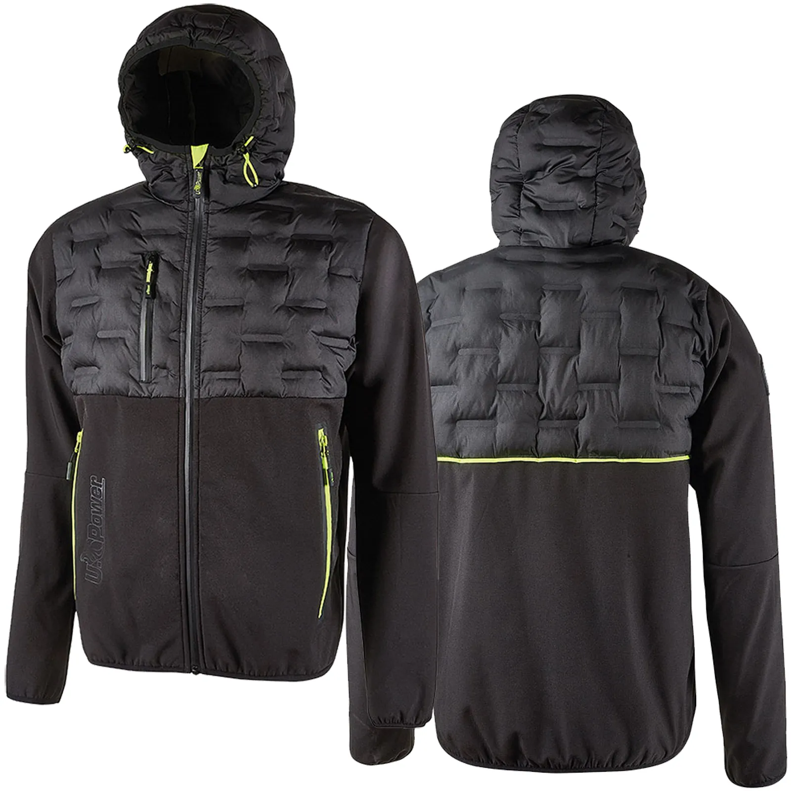 Giacca Giacchino con Cappuccio INVERNALE Impermeabile U-POWER Uomo Lavoro SPOCK - immagine 6