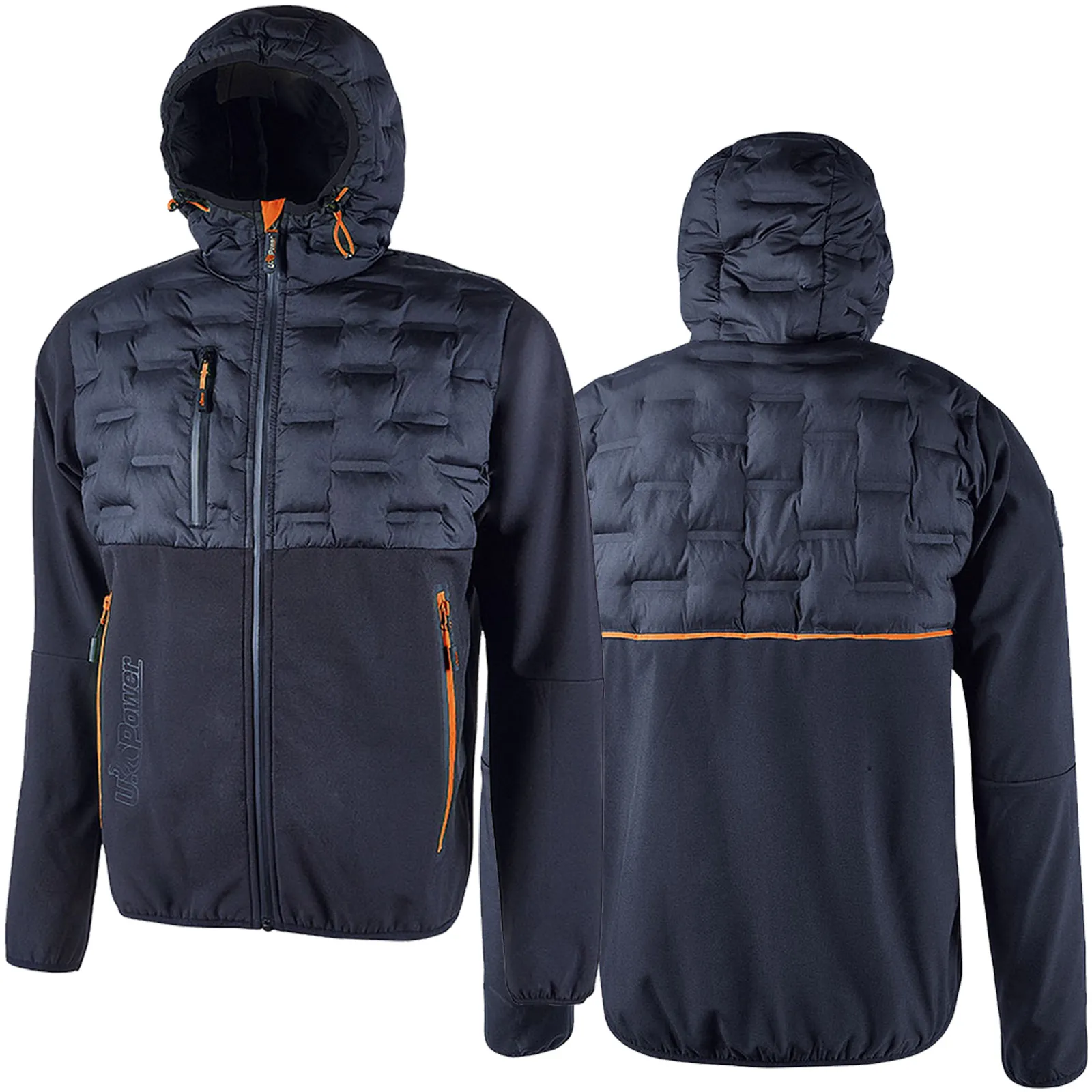 Giacca Giacchino con Cappuccio INVERNALE Impermeabile U-POWER Uomo Lavoro SPOCK - immagine 4