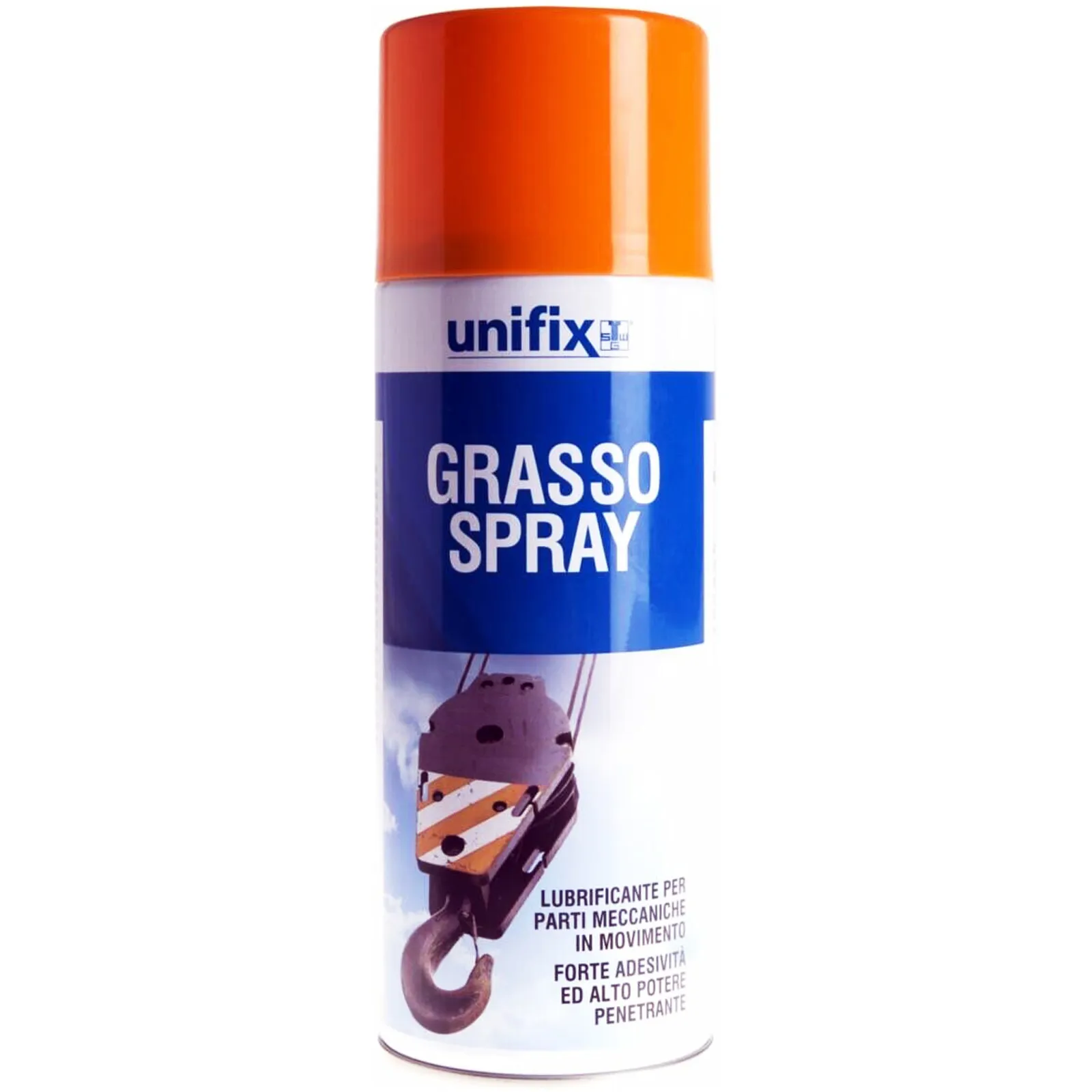 Grasso Incolore Spray UNIFIX Lubrificante Sintetico ad Alto Potere Penetrante in Bomboletta da 400ml