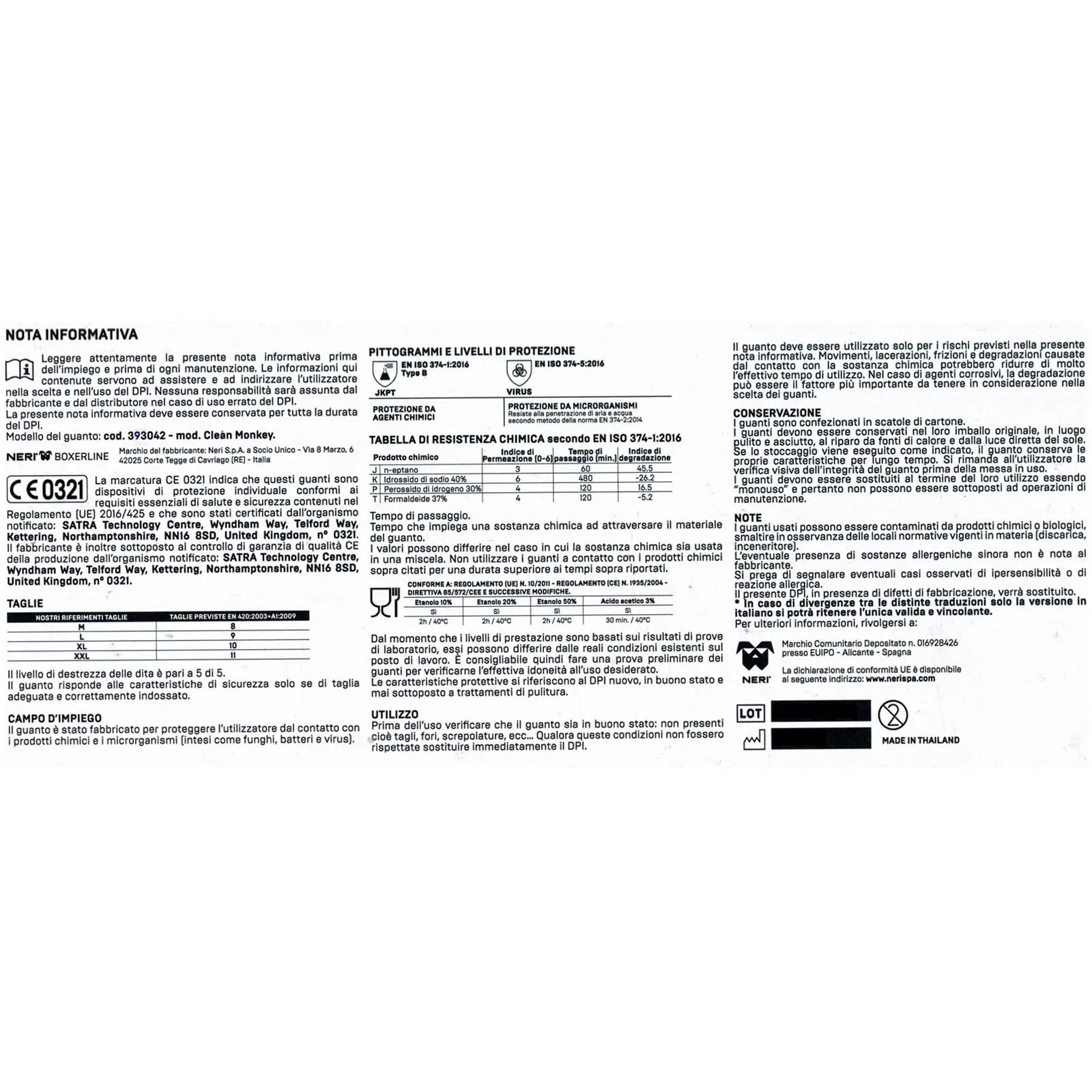 Guanti Monouso in Nitrile NERI Antiscivolo a Squama di Pesce Senza Polvere DPI Cat. III per Contatto Alimentare CLEAN MONKEY - immagine 6