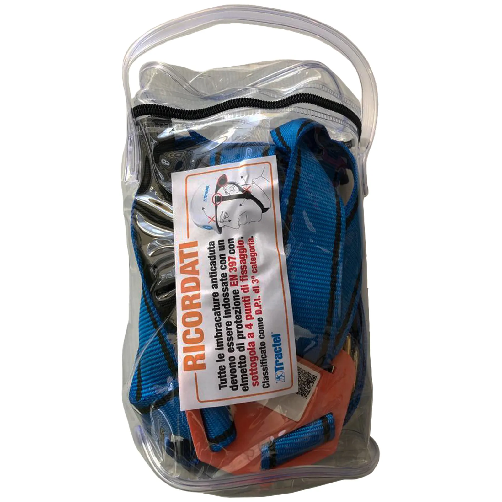 Imbracatura Anticaduta TRACTEL per Lavoro in Quota Sicurezza Protezione Antinfortunistica HT21 - immagine 3