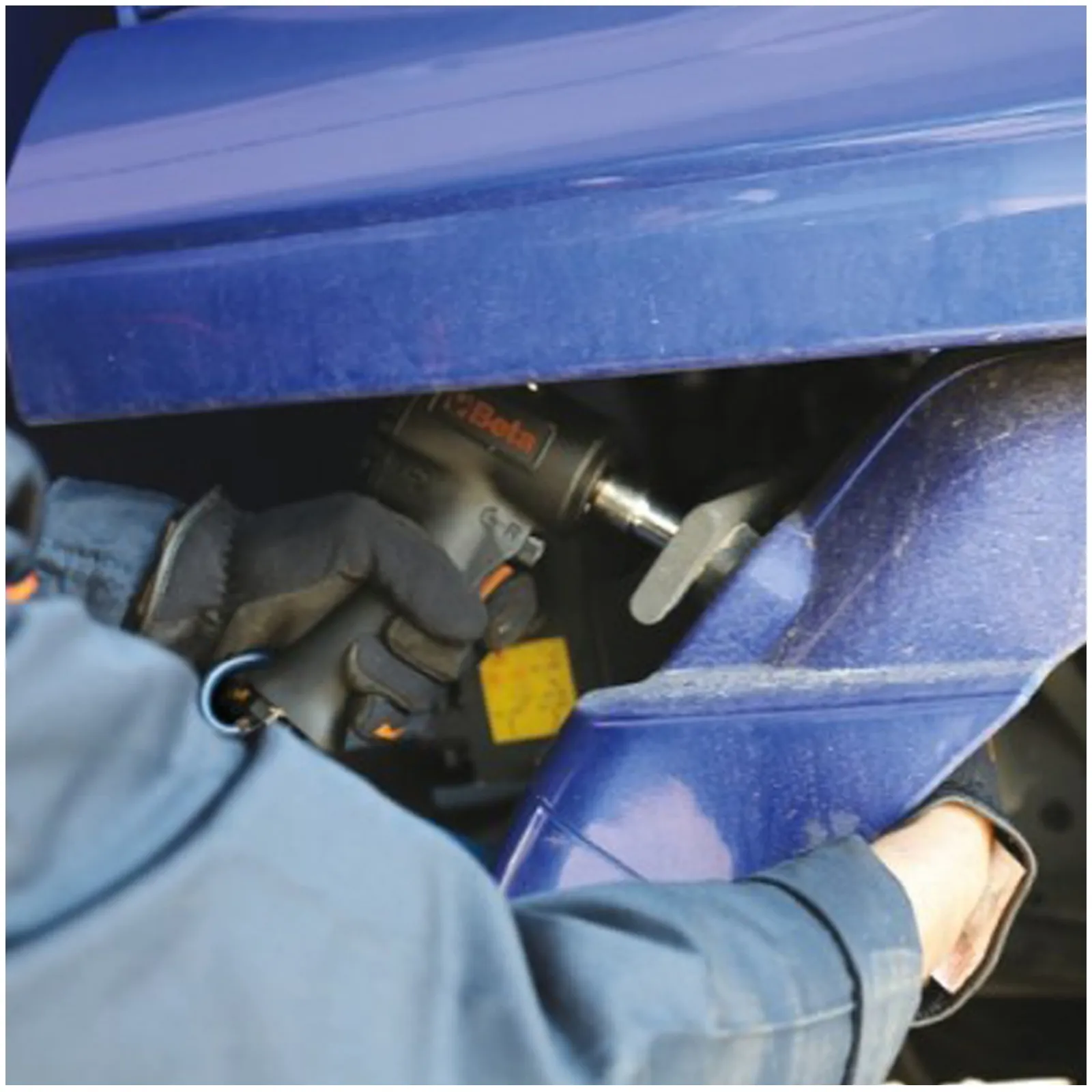 Kit Trapano Avvitatore a Impulsi Pneumatico BETA Reversibile con 5 Bussole in Valigetta 1927XM/K5 - immagine 5