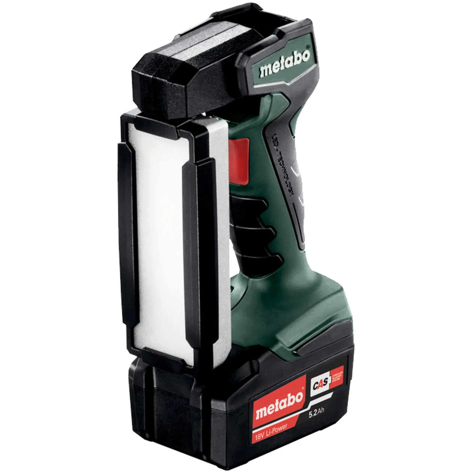 Lampada LED 440lm a Batteria 14.4V 18V METABO Torcia Orientabile SLA 14.4-18 LED - immagine 7