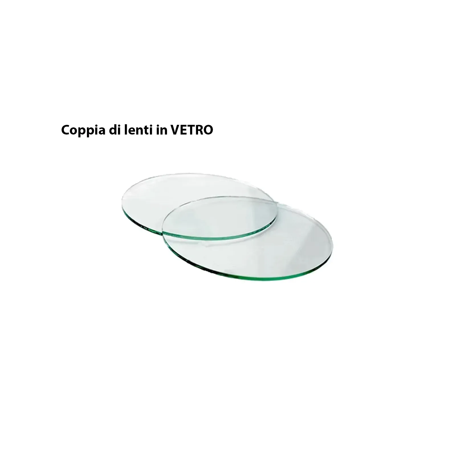 Lenti di Ricambio per Maschera Sabbiatura SPASCIANI ACS 951 Lenti Interne Policarbonato o Esterne in Vetro Rotonde Diametro 65mm - immagine 2