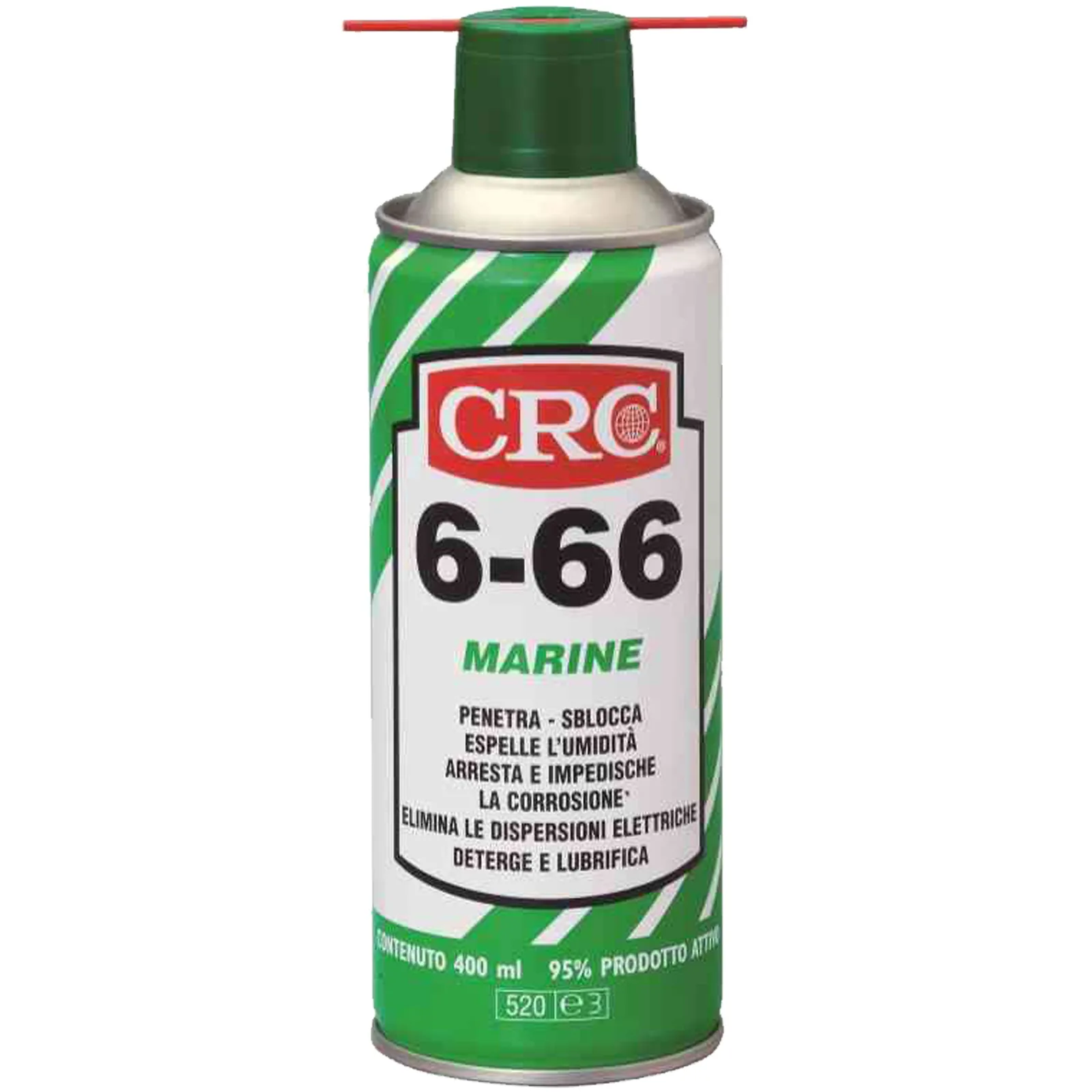 Lubrificante Protettivo Detergente CRC Anticorrosivo per Ambienti Marini e Salmastrosi 6-66 MARINE