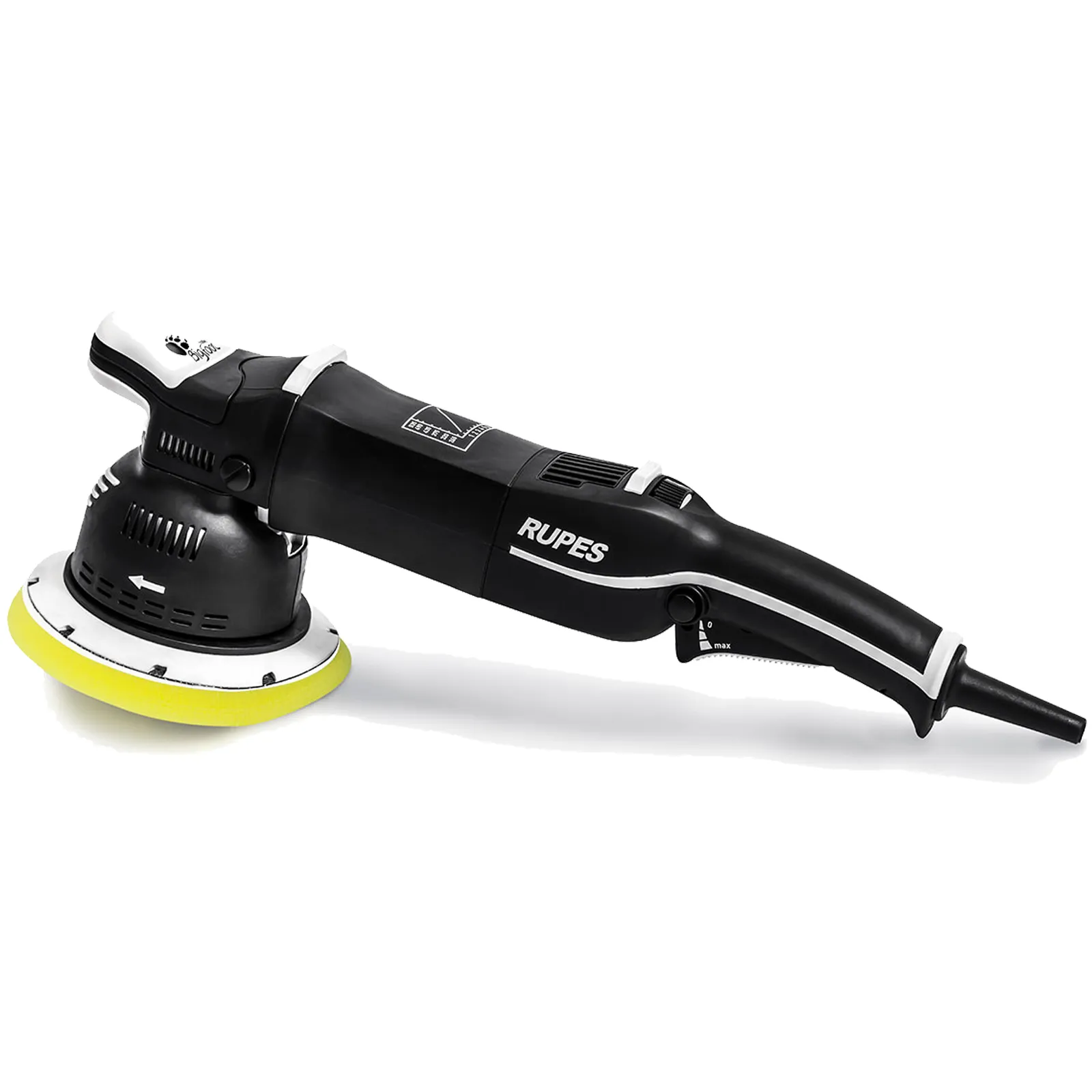 Lucidatrice Rotoeccentrica per Carrozzeria Auto RUPES BigFoot Platorello Ø125/150mm Orbita 5mm Velocità Regolabile modello MILLE LK900E - immagine 5