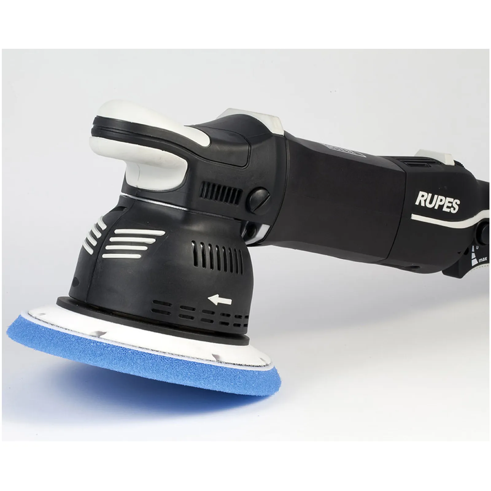 Lucidatrice Rotoeccentrica per Carrozzeria Auto RUPES BigFoot Platorello Ø125/150mm Orbita 5mm Velocità Regolabile modello MILLE LK900E - immagine 6