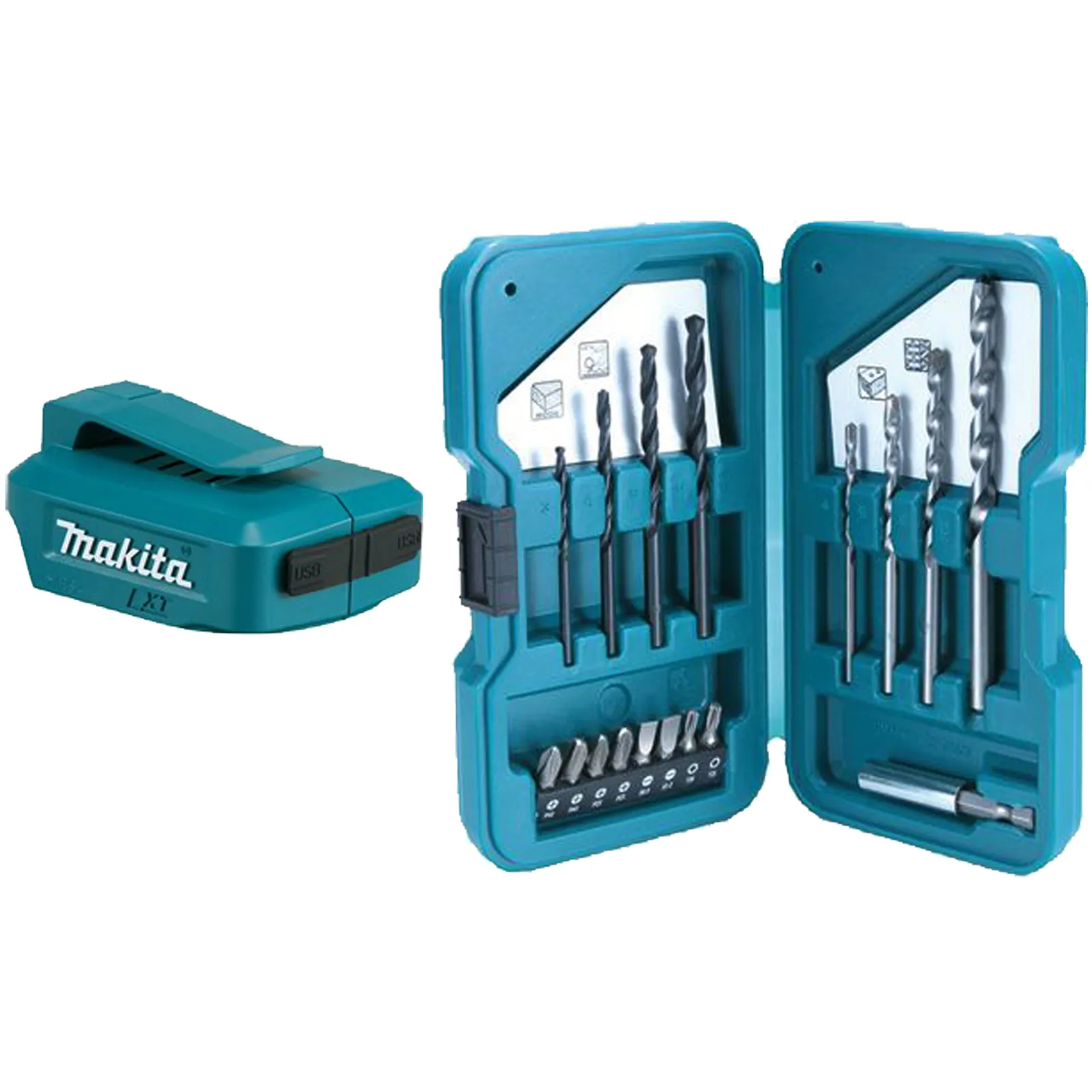 Trapano Avvitatore con Percussione a Batteria 12Vmax MAKITA in KIT con Valigetta e Accessori HP331DSAX6 - immagine 5