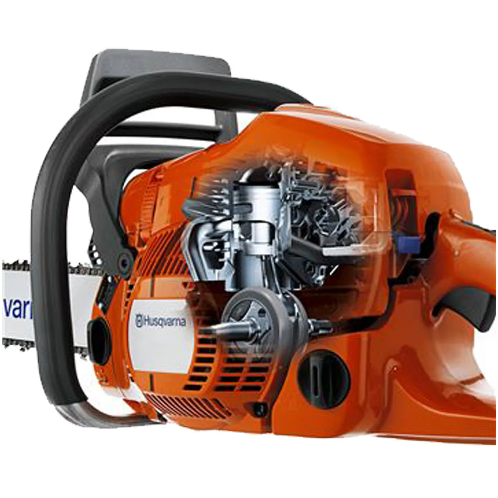 Motosega Professionale Multifunzione a Scoppio HUSQVARNA con Barra da 38 cm a Benzina 2 Tempi 435 II X-Torq - immagine 3