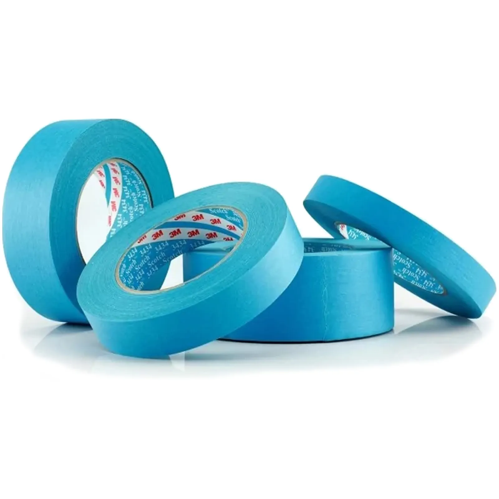 Nastro Gommato per Mascheratura Carrozzeria 3M Verniciatura Auto Resistente Solventi e Alte Temperature SCOTCH® 3434