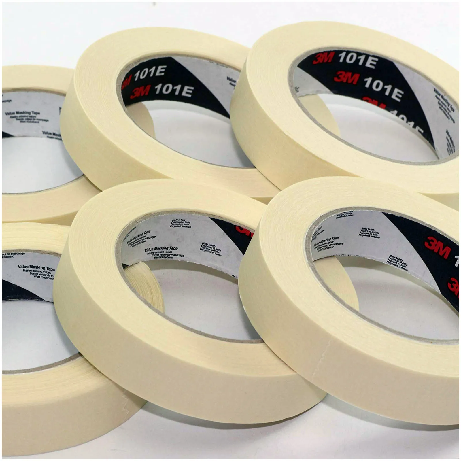 Nastro per Mascheratura Generico 3M Verniciatura Carrozzeria Etichettatura Sigillatura Fissaggio Colore Beige 101E - immagine 6