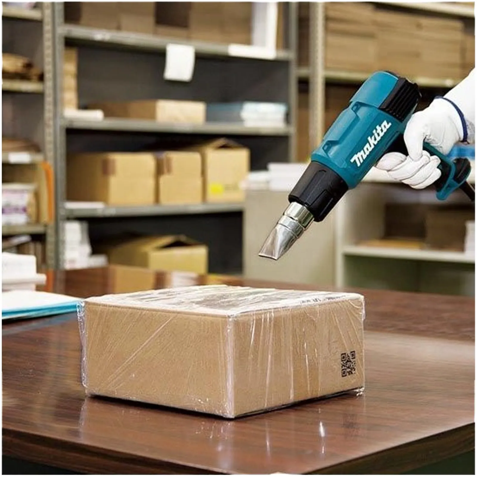 Pistola Termica 1600W TermoSoffiatore MAKITA Sverniciatore Aria Calda Regolabile HG5030K - immagine 8