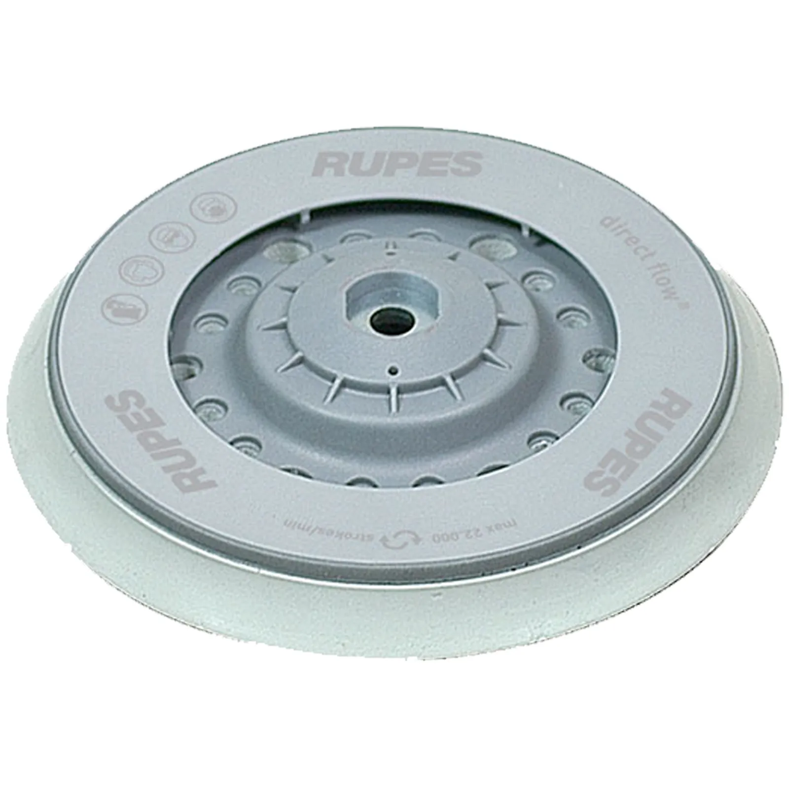 Platorello di Ricambio Velcrato RUPES BigFoot Diametro 150mm Hard Levigatrici Lucidatrici ER RH BR – 981.340N