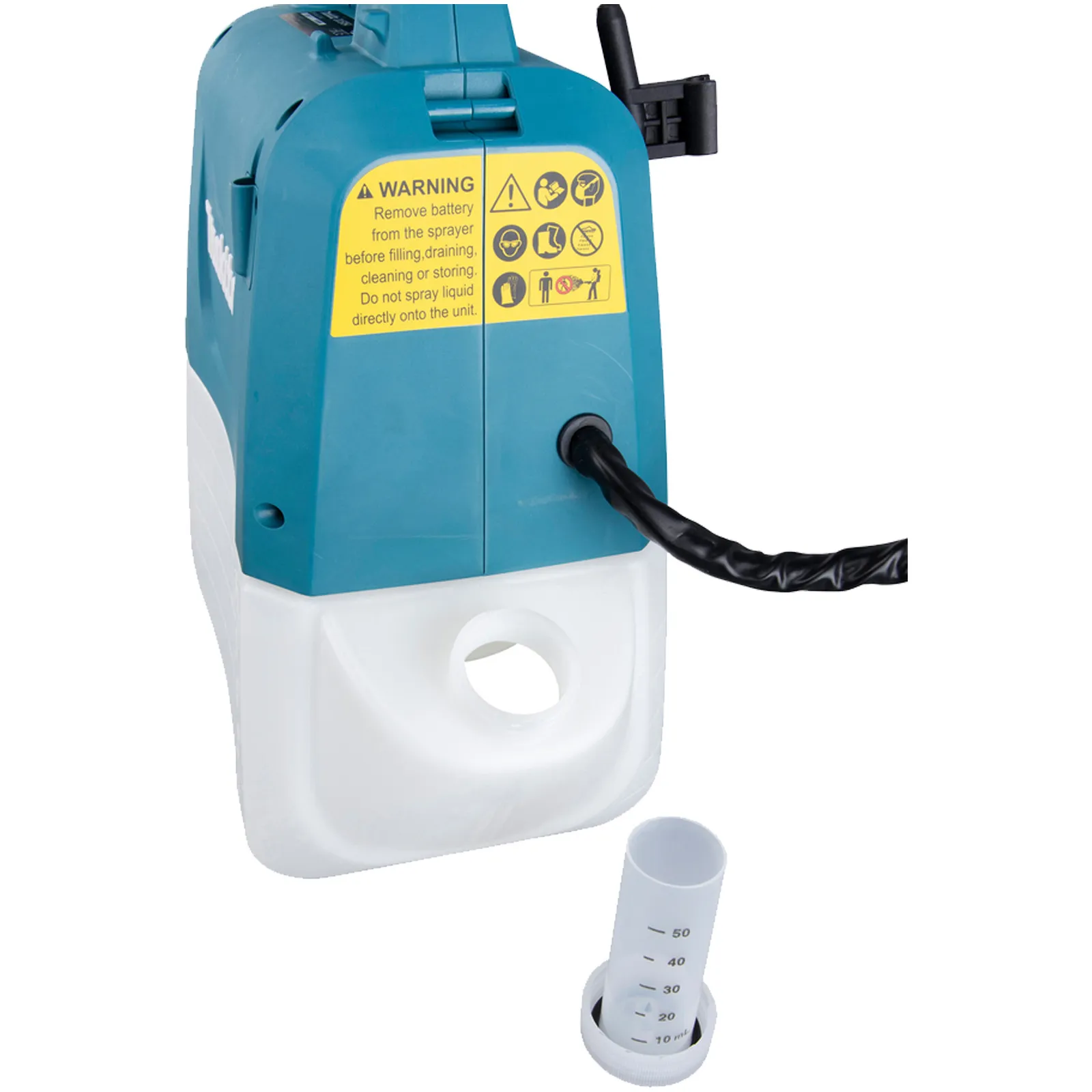 Pompa Irroratrice a Batteria 18V da Giardino MAKITA Capienza 5 Litri Pressione 3 Bar Ugello ad “H” modello DUS054Z - immagine 6