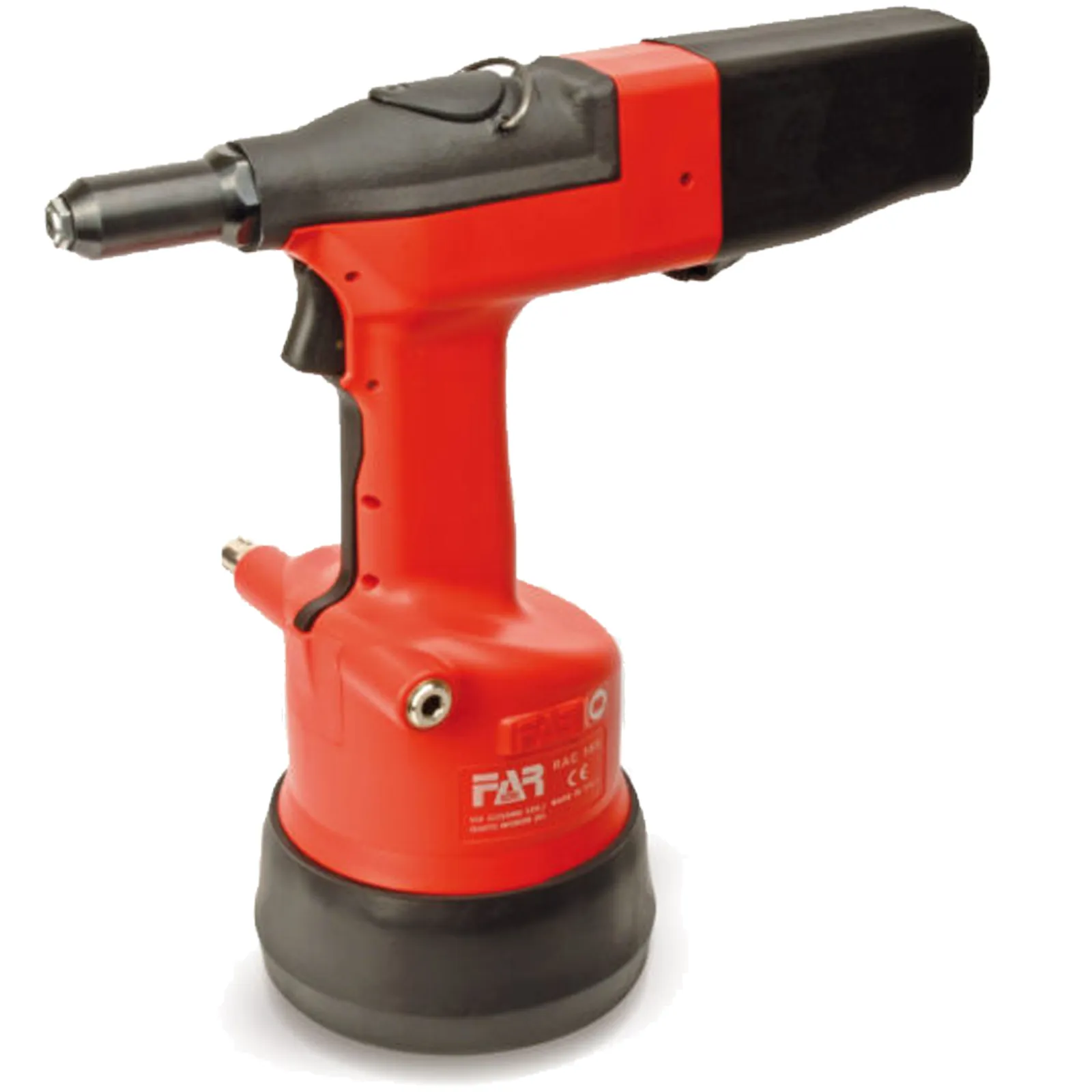 Rivettatrice Oleo-Pneumatica FAR per Rivetti Ø 2,4 mm – 4,8 mm con Forza Max 5372 Nm modello RAC 185