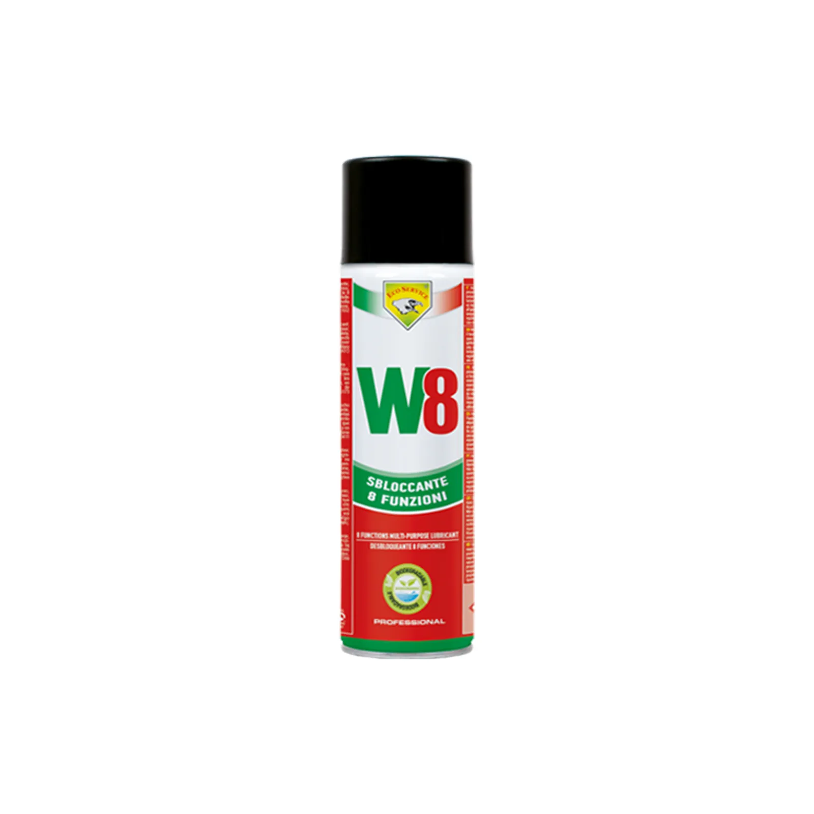 Sbloccante Spray 8 Funzioni ECO SERVICE Biodegradabile Protettivo Lubrificante Sgrassante Anticorrosivo W8 - immagine 2