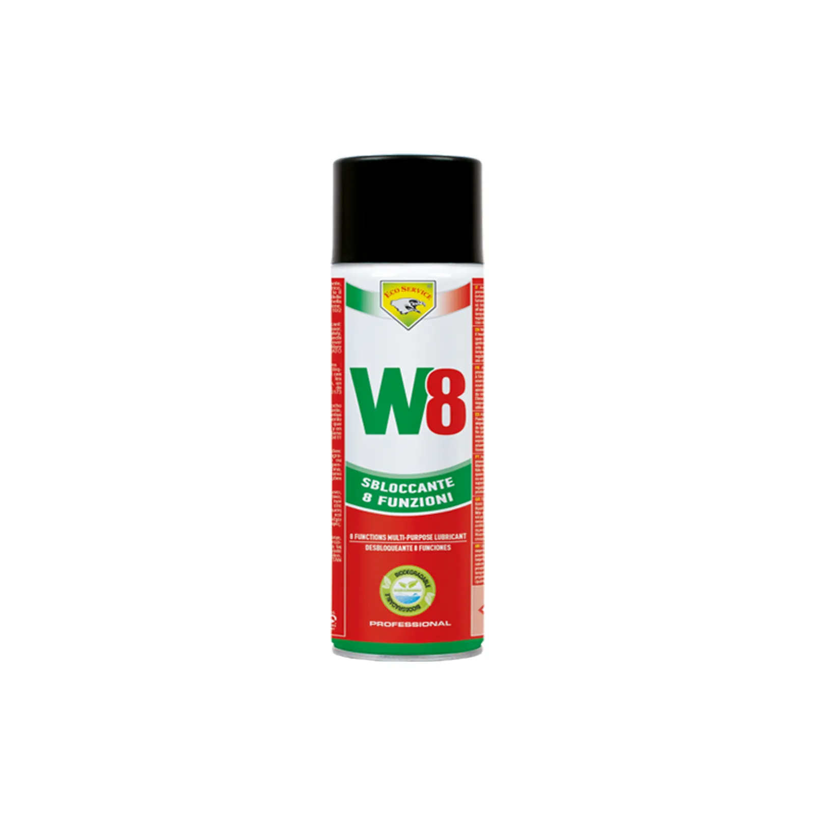 Sbloccante Spray 8 Funzioni ECO SERVICE Biodegradabile Protettivo Lubrificante Sgrassante Anticorrosivo W8 - immagine 3