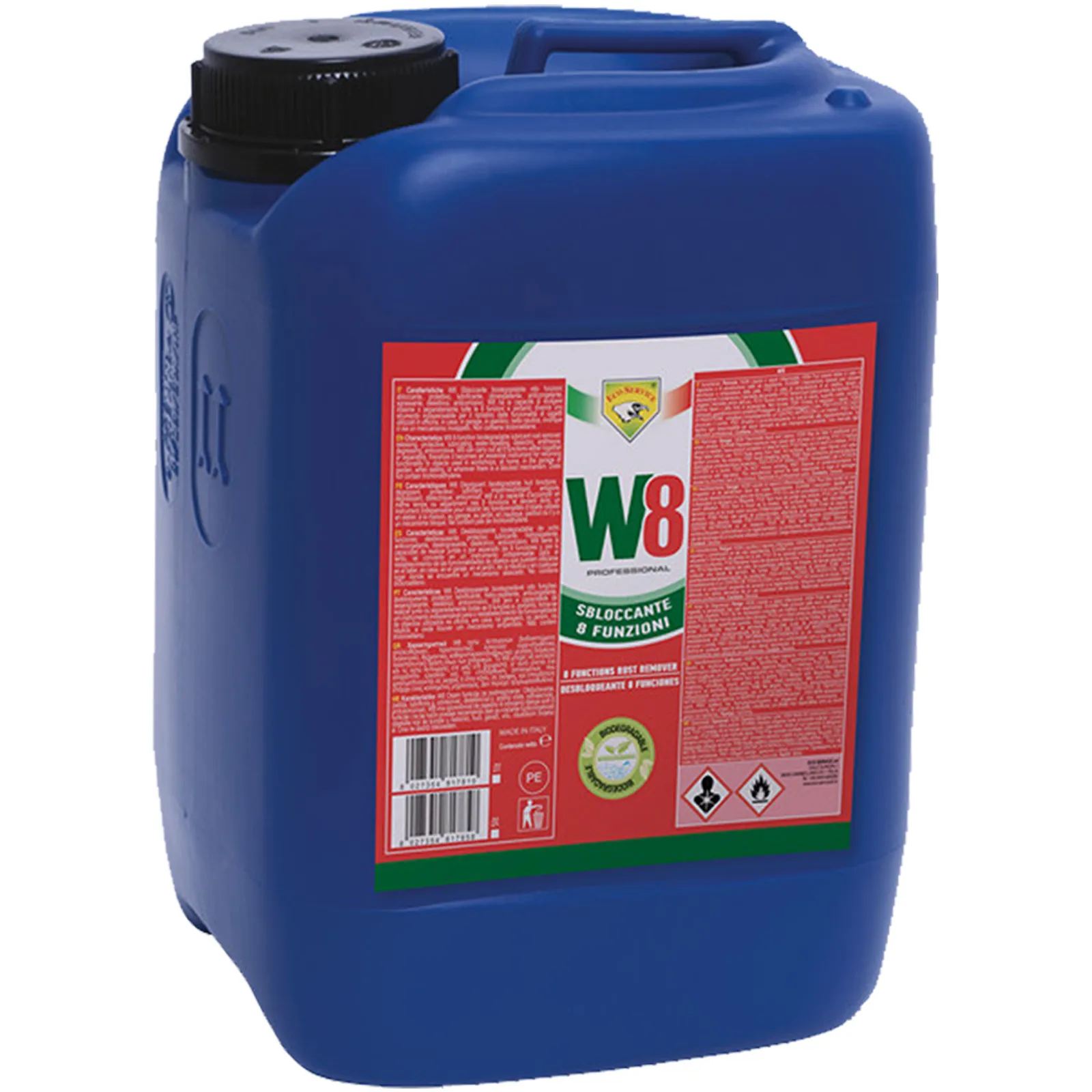 Sbloccante Spray 8 Funzioni ECO SERVICE Biodegradabile Protettivo Lubrificante Sgrassante Anticorrosivo W8 - immagine 7