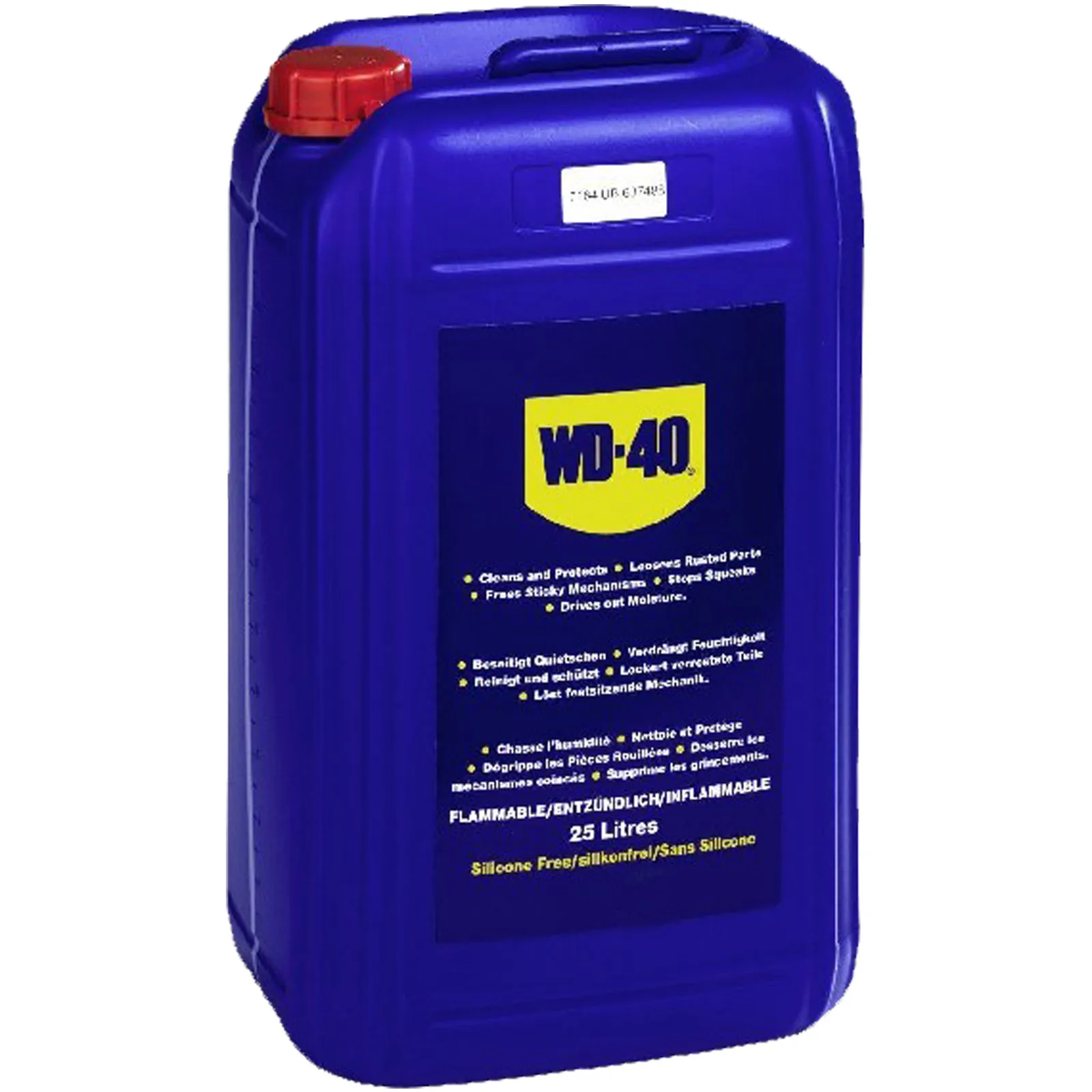 Sbloccante Spray Lubrificante Multifunzione WD-40 Tanica da 25 Litri con Spruzzino Svitol Super sbloccante Protettivo