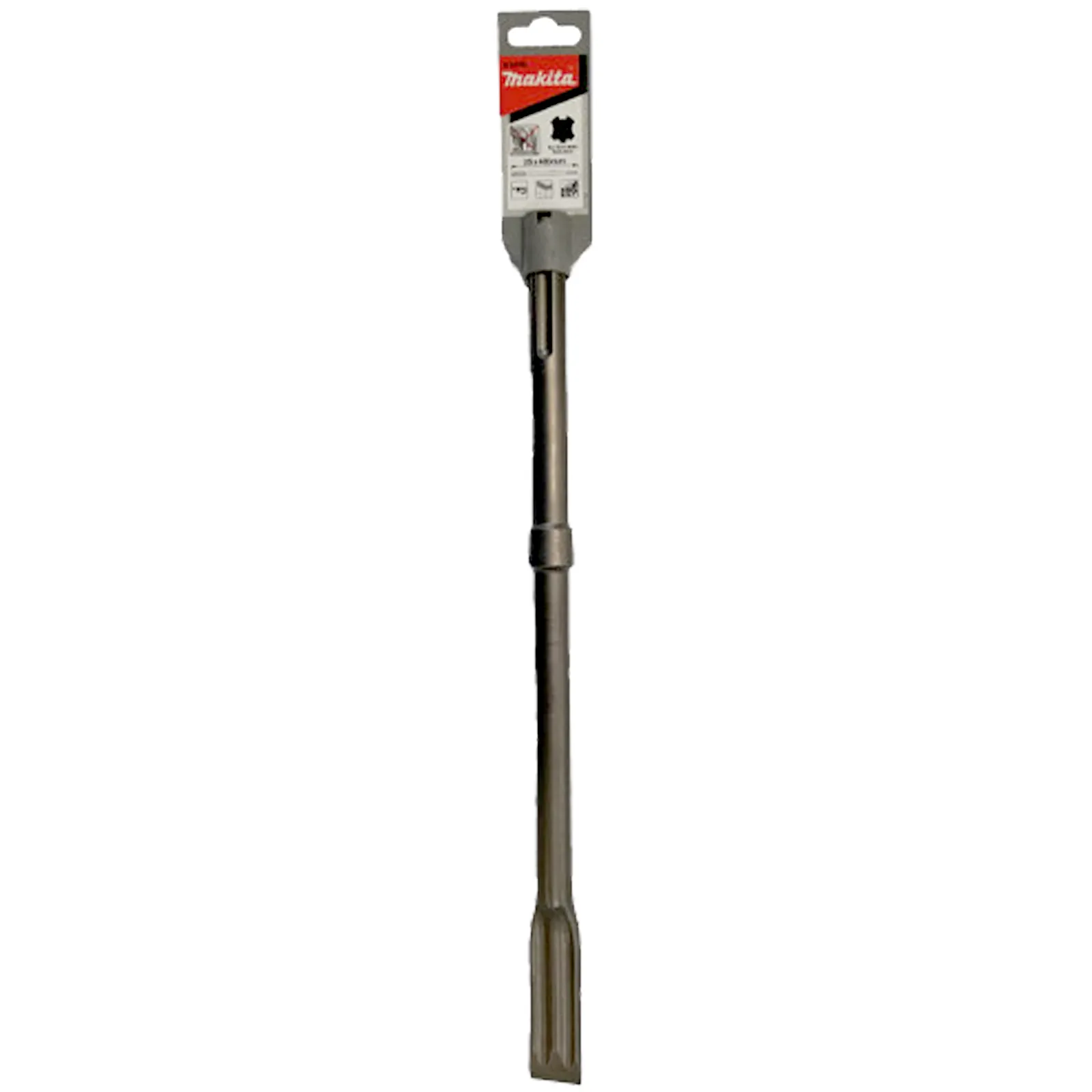Scalpello SDS Max 25x400mm MAKITA Punta Piatta Autoaffilante Per Martello Demolitore Tassellatore B-64783 - immagine 2