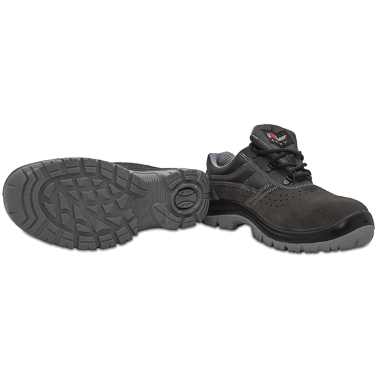 Scarpe Antinfortunistiche Estive Basse da Lavoro in Pelle U-POWER da Uomo Donna MOVIDA S1P - immagine 8