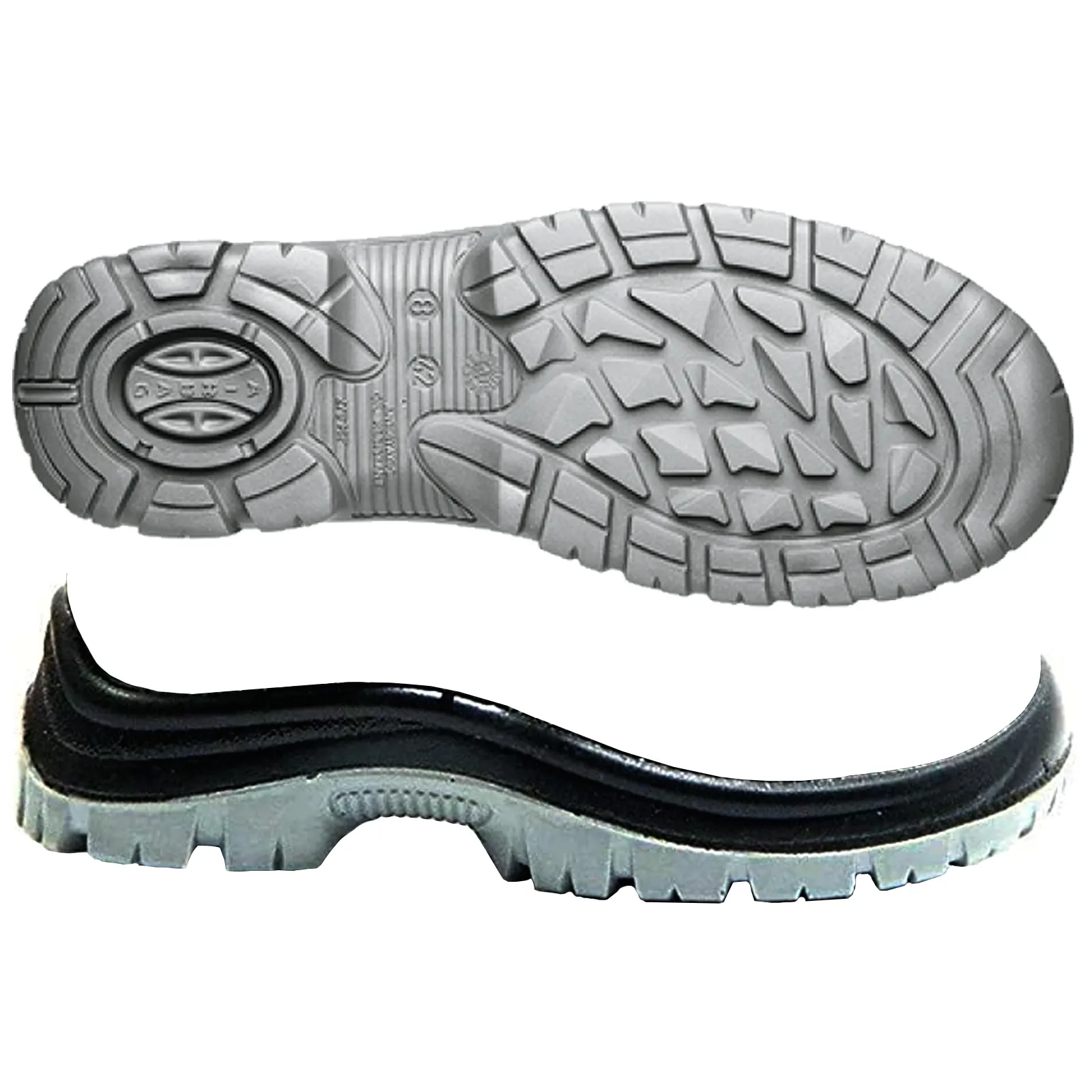 Scarpe Antinfortunistiche Alte in Pelle da Lavoro U-POWER Nere da Uomo Donna SAFE S3 - immagine 5