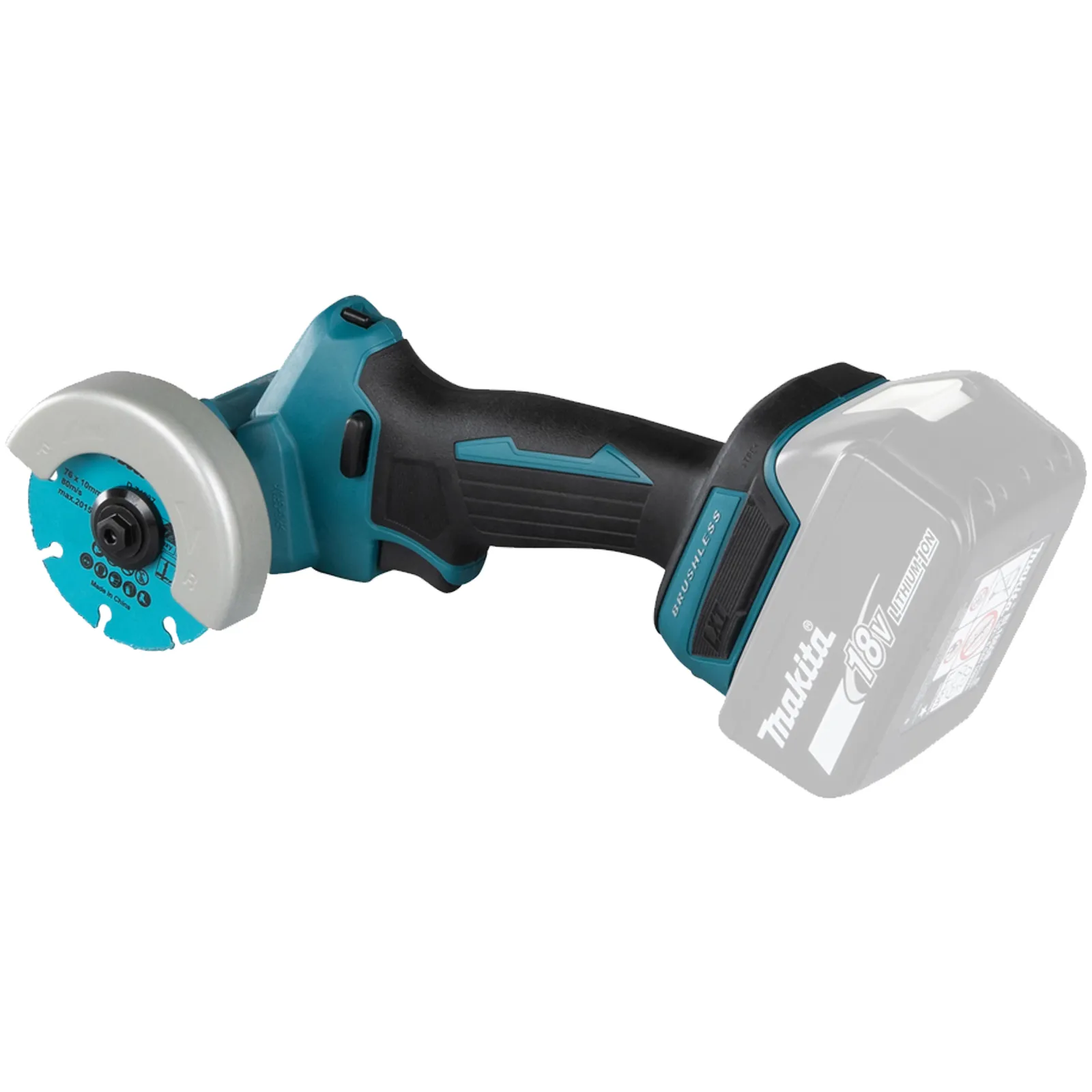 Sega Diamantata a Batteria 18V MAKITA Disco 76mm Taglio 16mm Motore Brushless DMC300ZJ - immagine 3