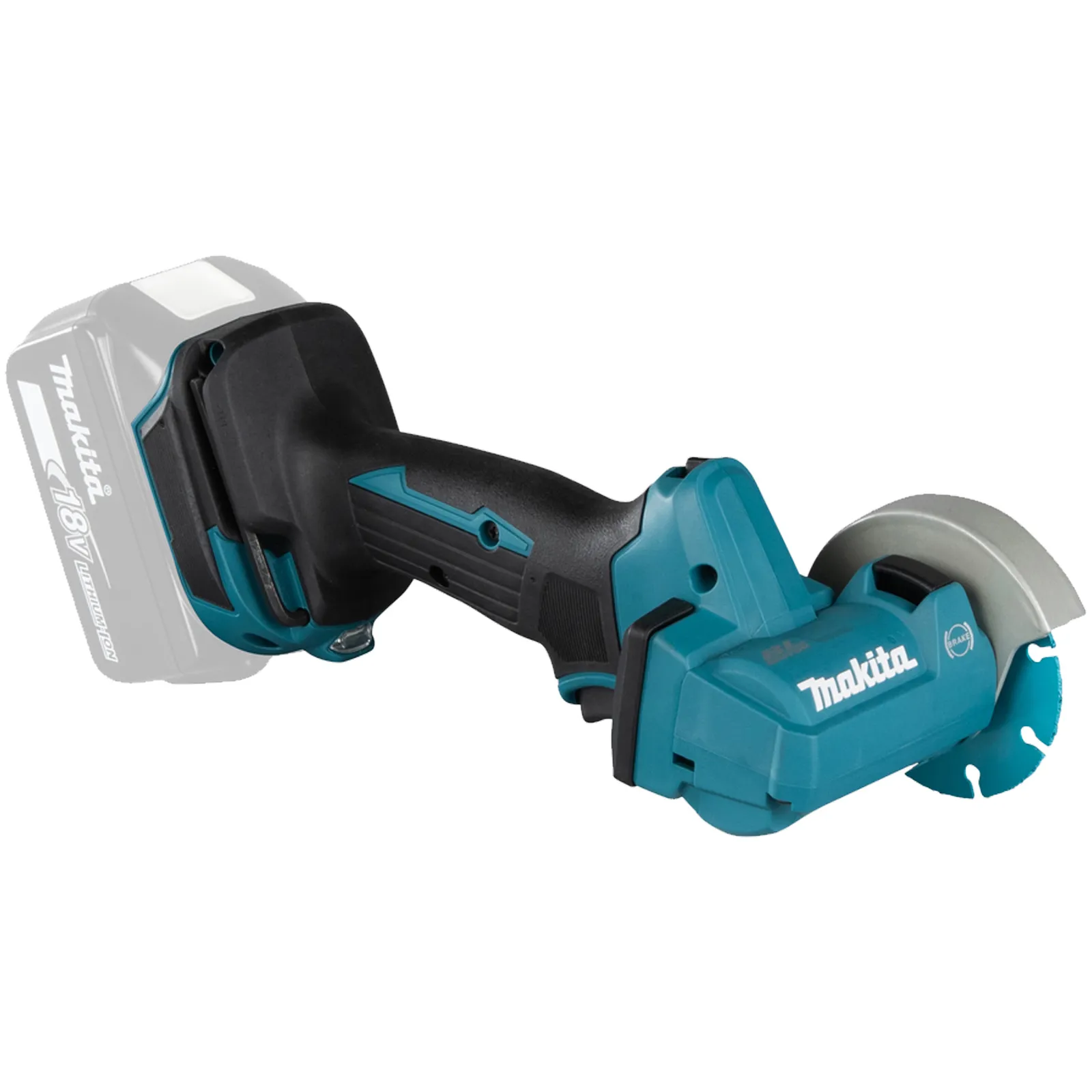 Sega Diamantata a Batteria 18V MAKITA Disco 76mm Taglio 16mm Motore Brushless DMC300ZJ - immagine 9