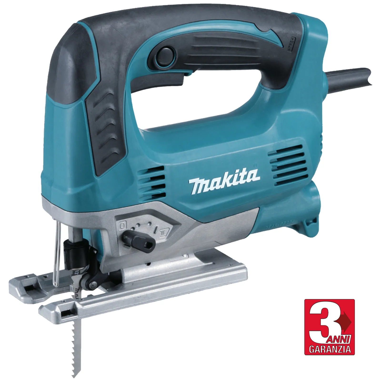 Seghetto Alternativo 650W Legno MAKITA Corsa Lama 23 mm Tagli 45° Dx-Sx Orbita Regolabile JV0600J