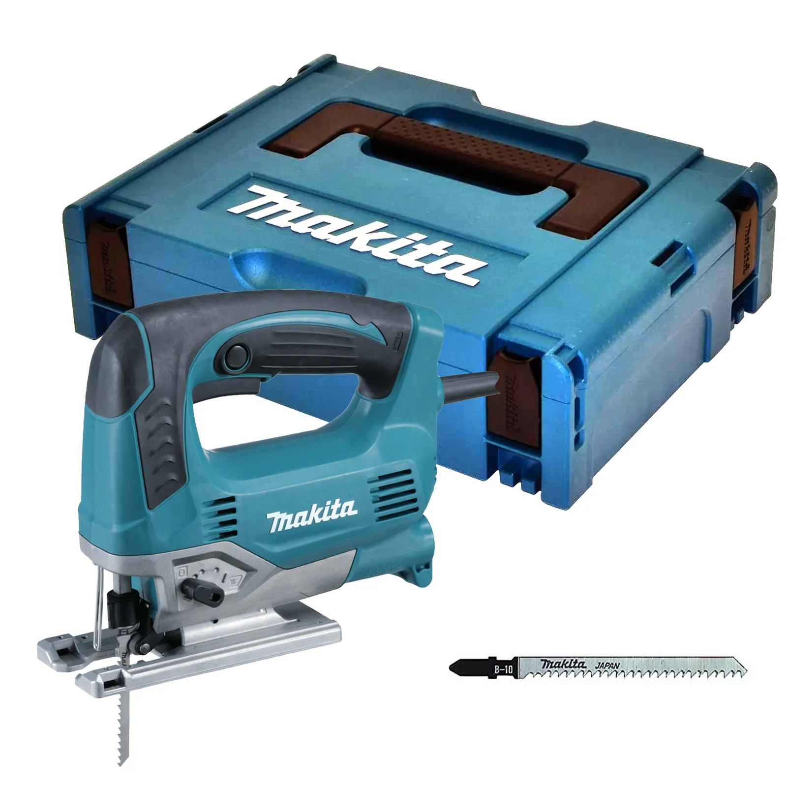 Seghetto Alternativo 650W Legno MAKITA Corsa Lama 23 mm Tagli 45° Dx-Sx Orbita Regolabile JV0600J - immagine 2