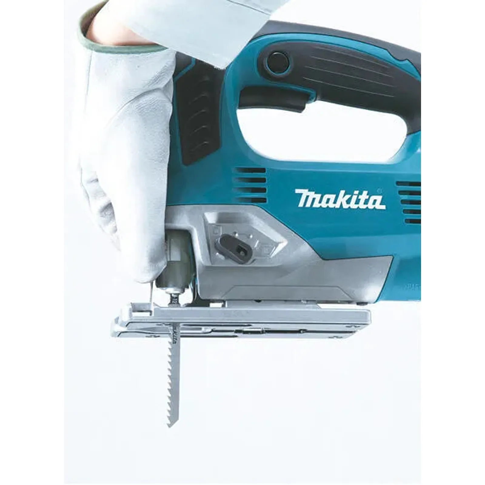 Seghetto Alternativo 650W Legno MAKITA Corsa Lama 23 mm Tagli 45° Dx-Sx Orbita Regolabile JV0600J - immagine 5