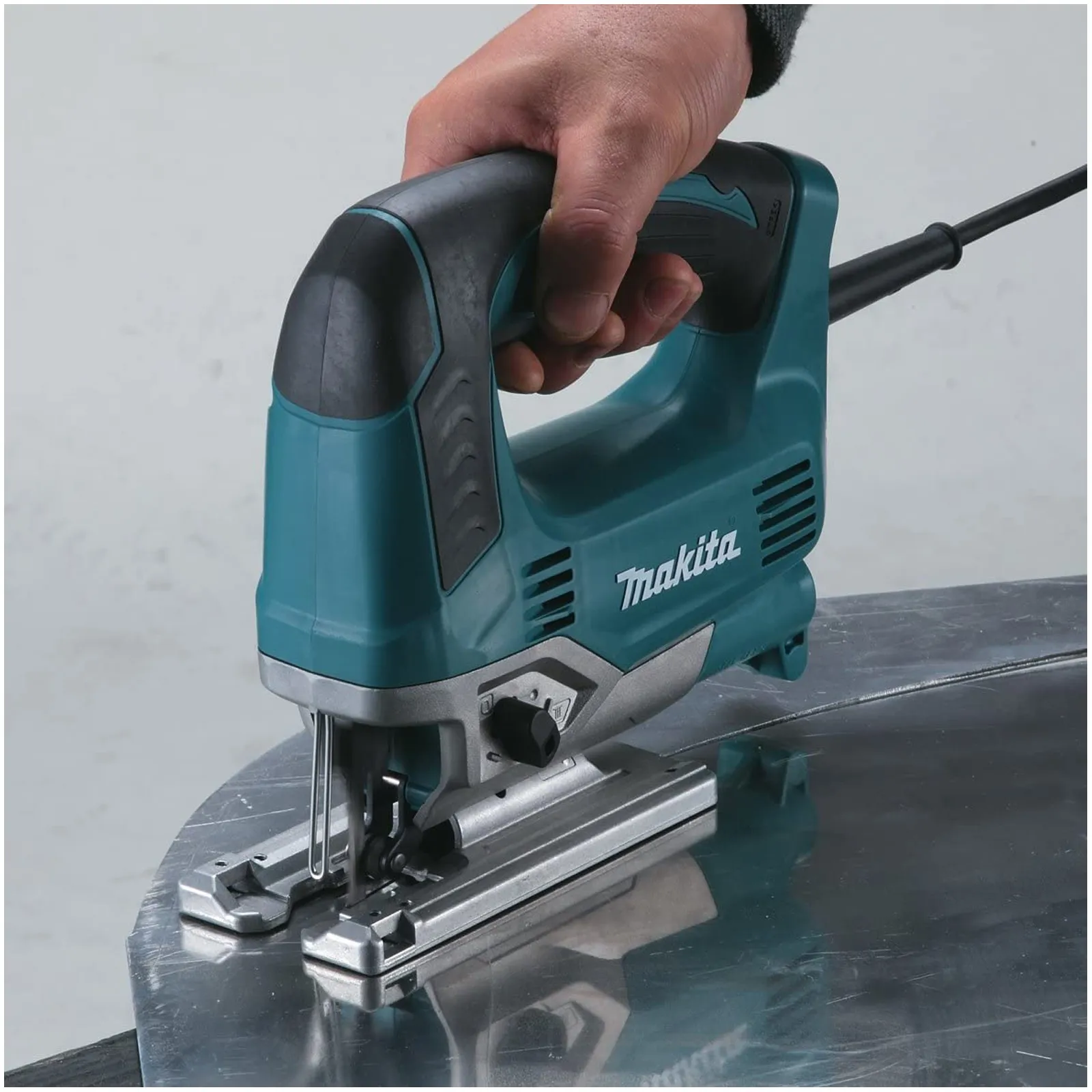 Seghetto Alternativo 650W Legno MAKITA Corsa Lama 23 mm Tagli 45° Dx-Sx Orbita Regolabile JV0600J - immagine 6