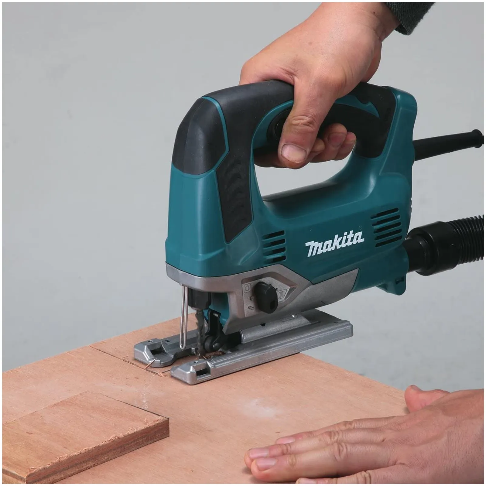 Seghetto Alternativo 650W Legno MAKITA Corsa Lama 23 mm Tagli 45° Dx-Sx Orbita Regolabile JV0600J - immagine 7