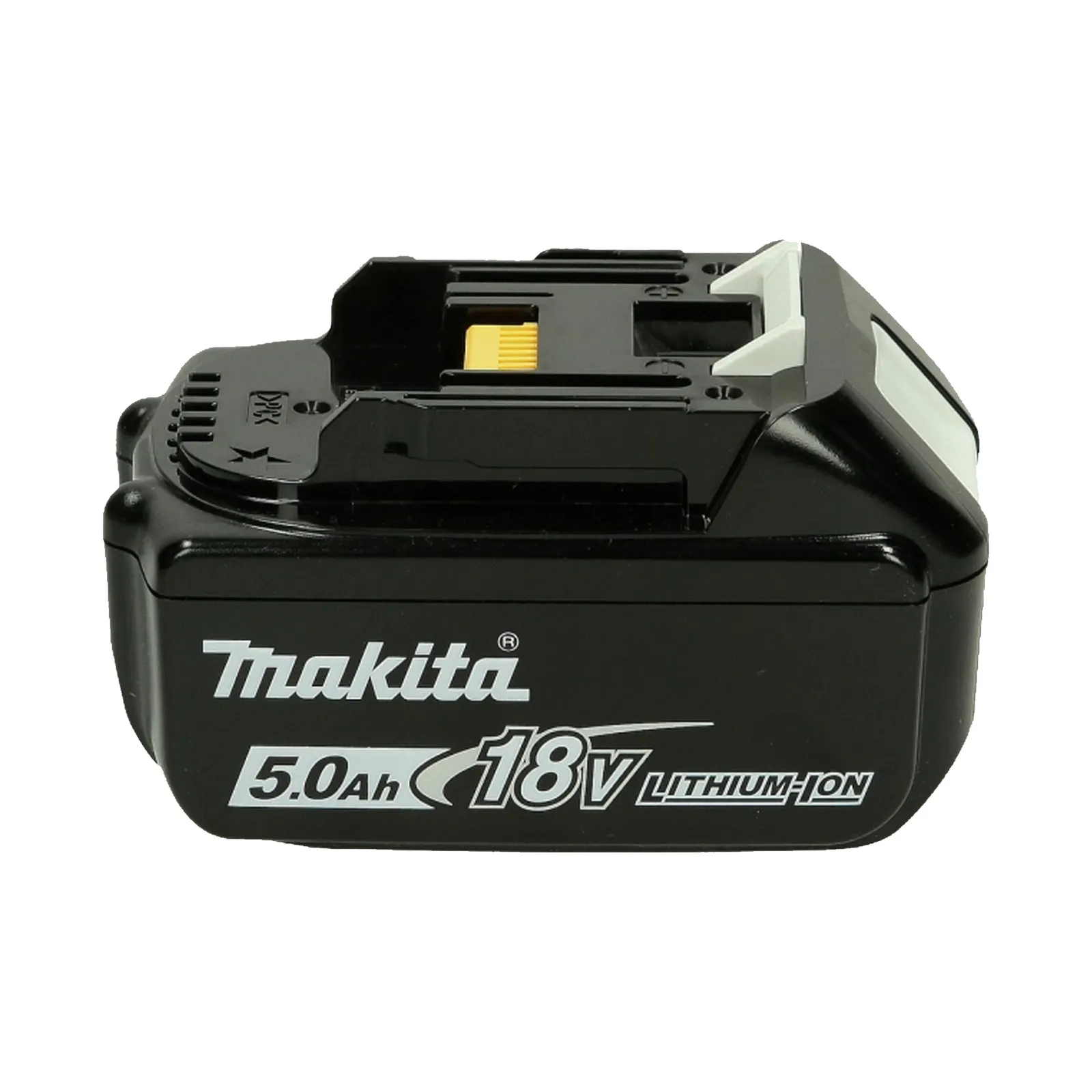 Batteria LXT® 18Vmax MAKITA Capacità 5,0 Ah Indicatore di Carica LED Ricarica 45 Minuti modello BL1850B codice 632F15-1 - immagine 3