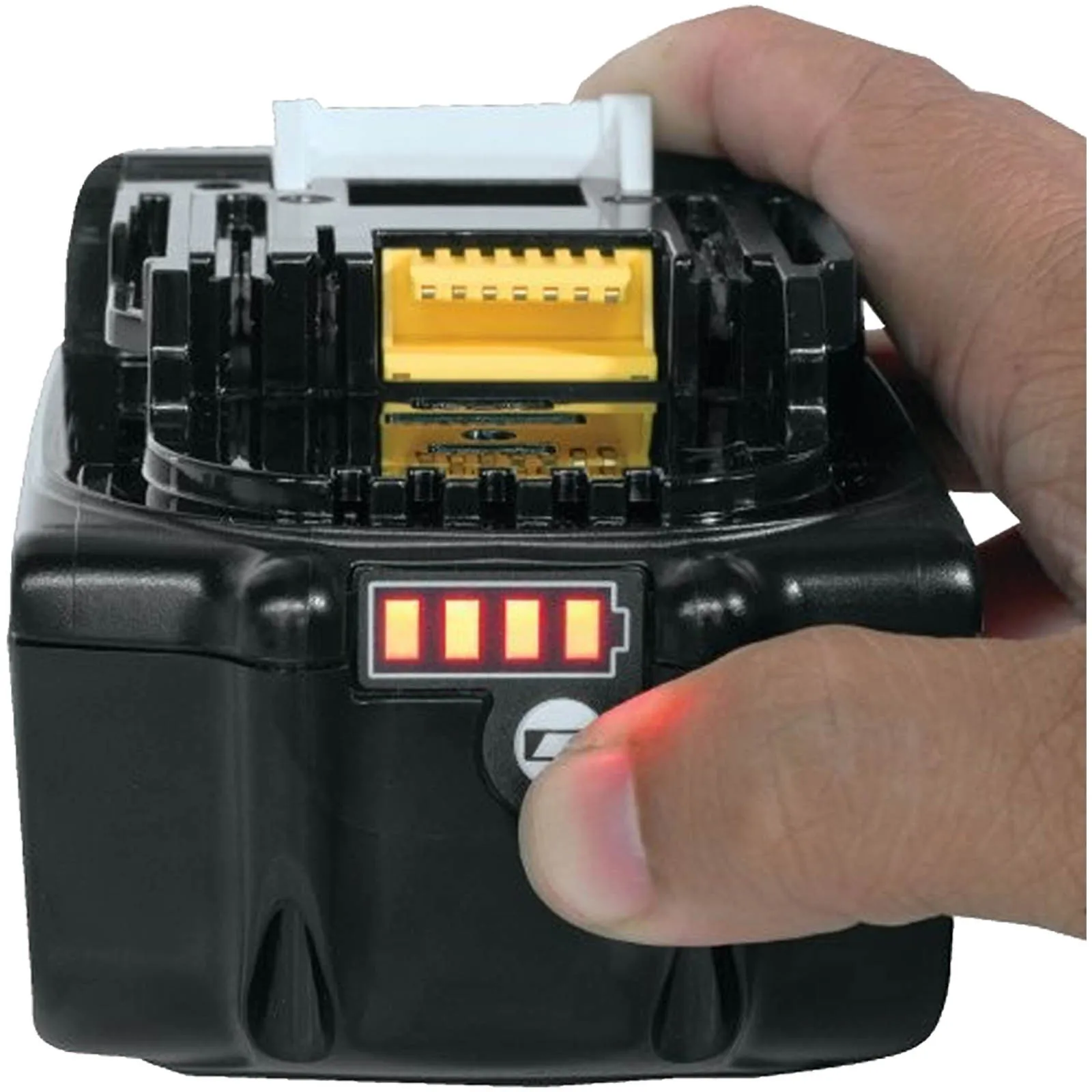 Batteria LXT® 18Vmax MAKITA Capacità 5,0 Ah Indicatore di Carica LED Ricarica 45 Minuti modello BL1850B codice 632F15-1 - immagine 5