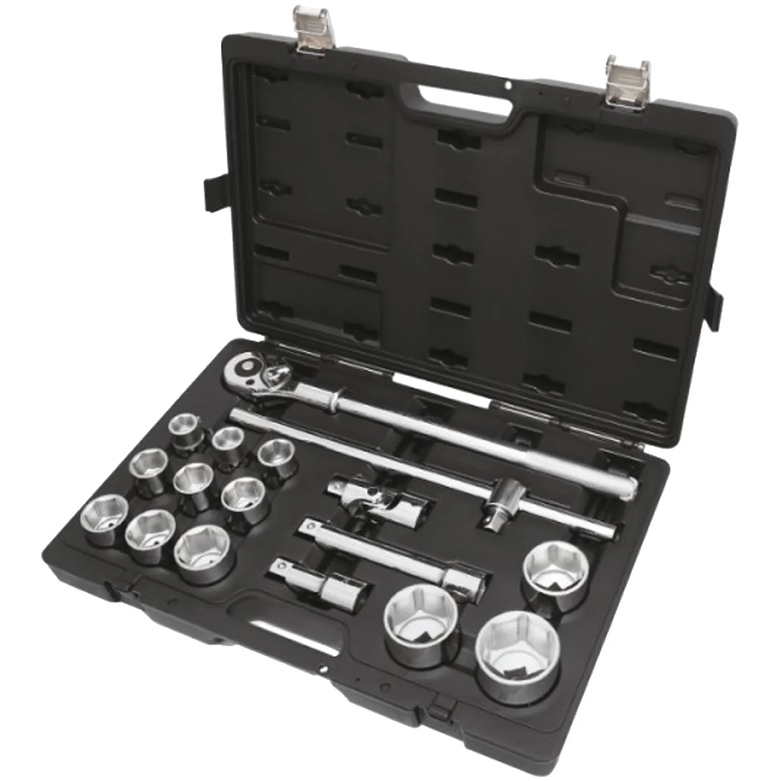 Set Assortimento 12 Chiavi a Bussola 3/4″ BETA con 5 Accessori in Valigetta Cassetta BW 928E/C17