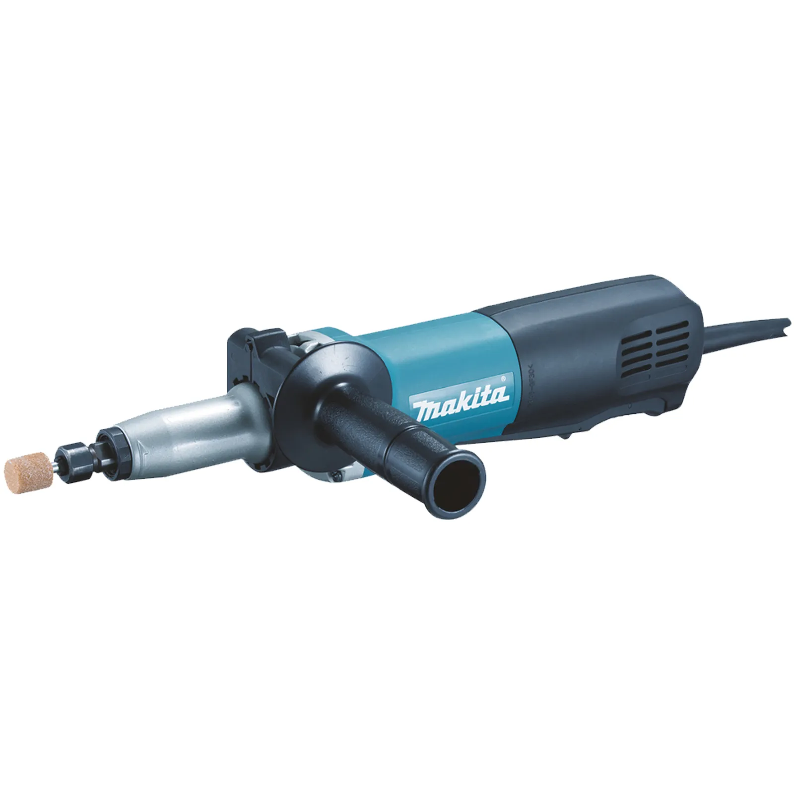 Smerigliatrice Dritta con Pinza 6mm MAKITA Assiale Interruttore Palmare Potenza 750W Flex Diritto modello GD0801C - immagine 2