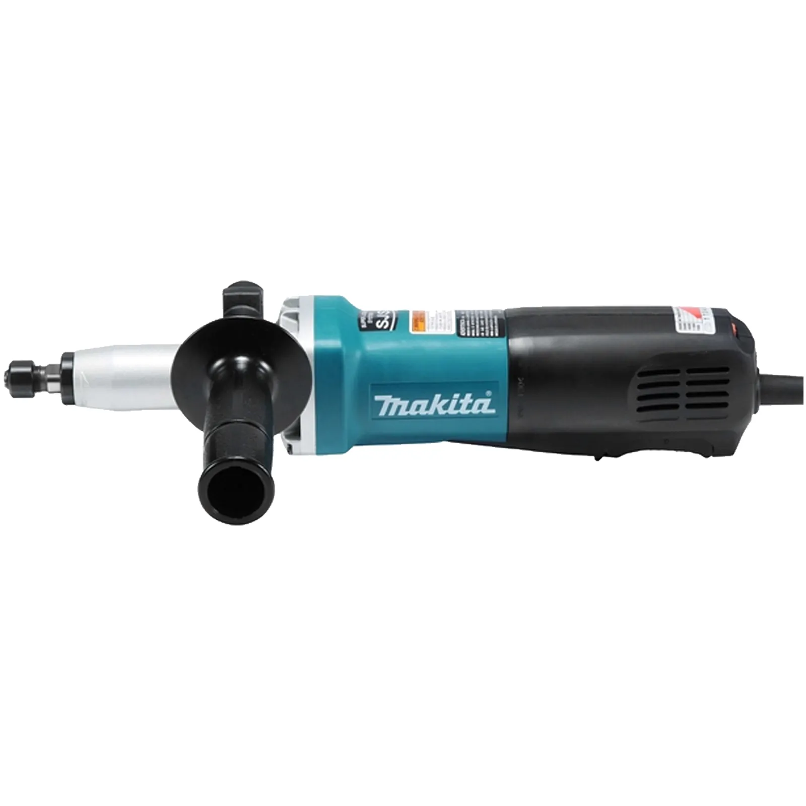 Smerigliatrice Dritta con Pinza 6mm MAKITA Assiale Interruttore Palmare Potenza 750W Flex Diritto modello GD0801C - immagine 3