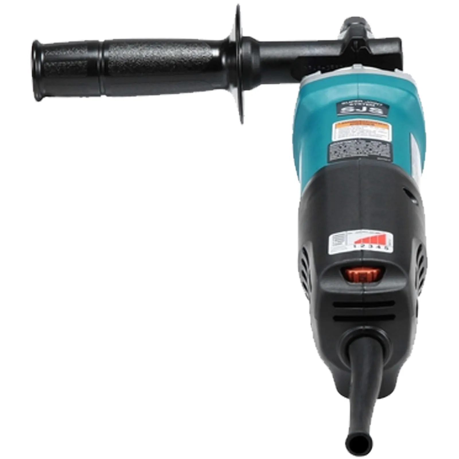 Smerigliatrice Dritta con Pinza 6mm MAKITA Assiale Interruttore Palmare Potenza 750W Flex Diritto modello GD0801C - immagine 5