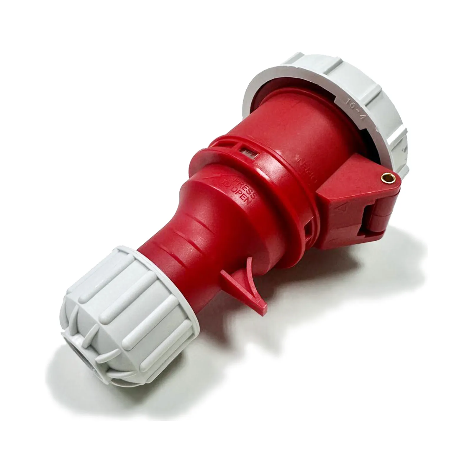 Spina Industriale Trifase CEE 3P+T 16A 380V FRIGGERI Bassa Tensione con Aggancio Rapido e Protezione IP67 articolo FR-S41667