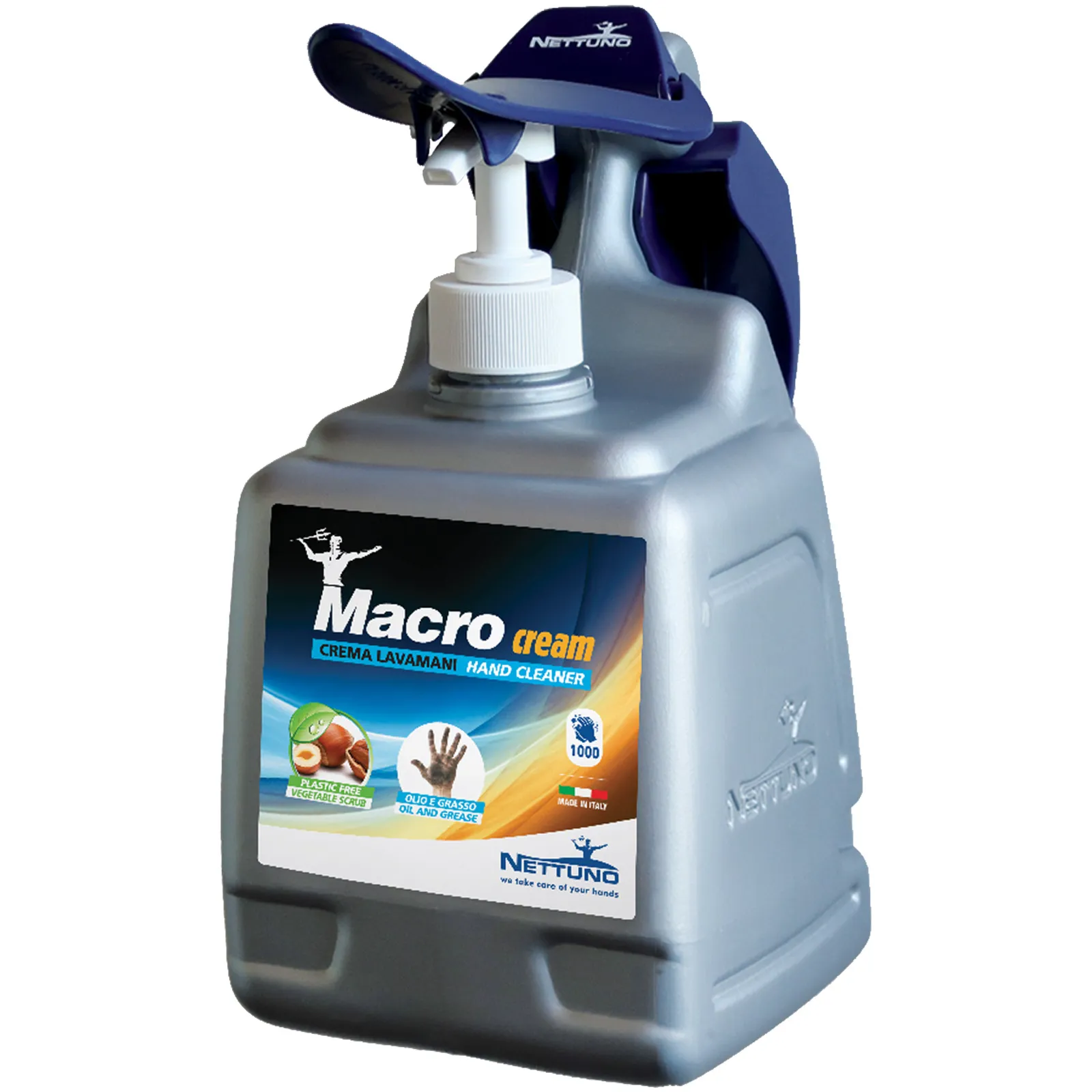 Supporto a Muro NETTUNO per Dispenser di Saponi Liquidi e Creme Gel con Dosatore tipo T-BOX articolo T-WALL - immagine 2