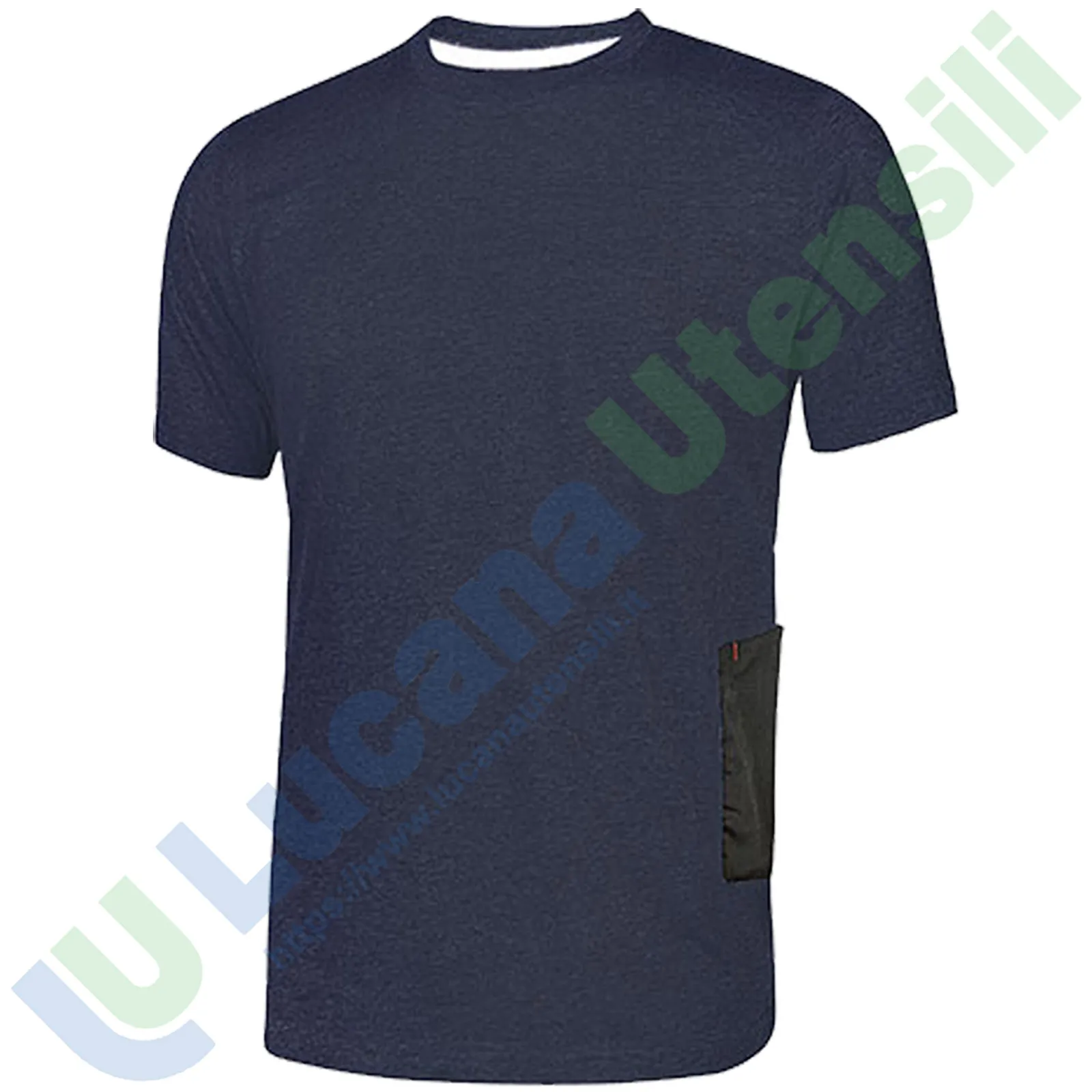 T-Shirt Manica Corta 100% Cotone da Lavoro U-POWER Maglietta Slim-Fit con Tasca ROAD - immagine 6