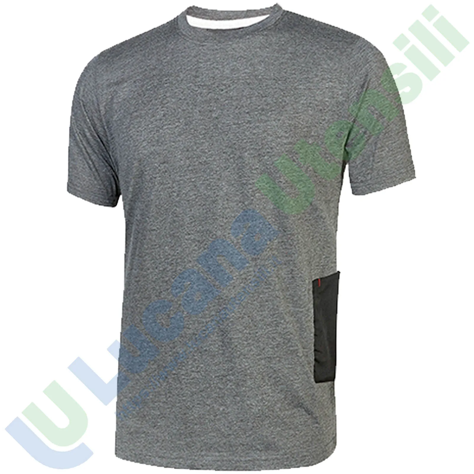 T-Shirt Manica Corta 100% Cotone da Lavoro U-POWER Maglietta Slim-Fit con Tasca ROAD - immagine 7