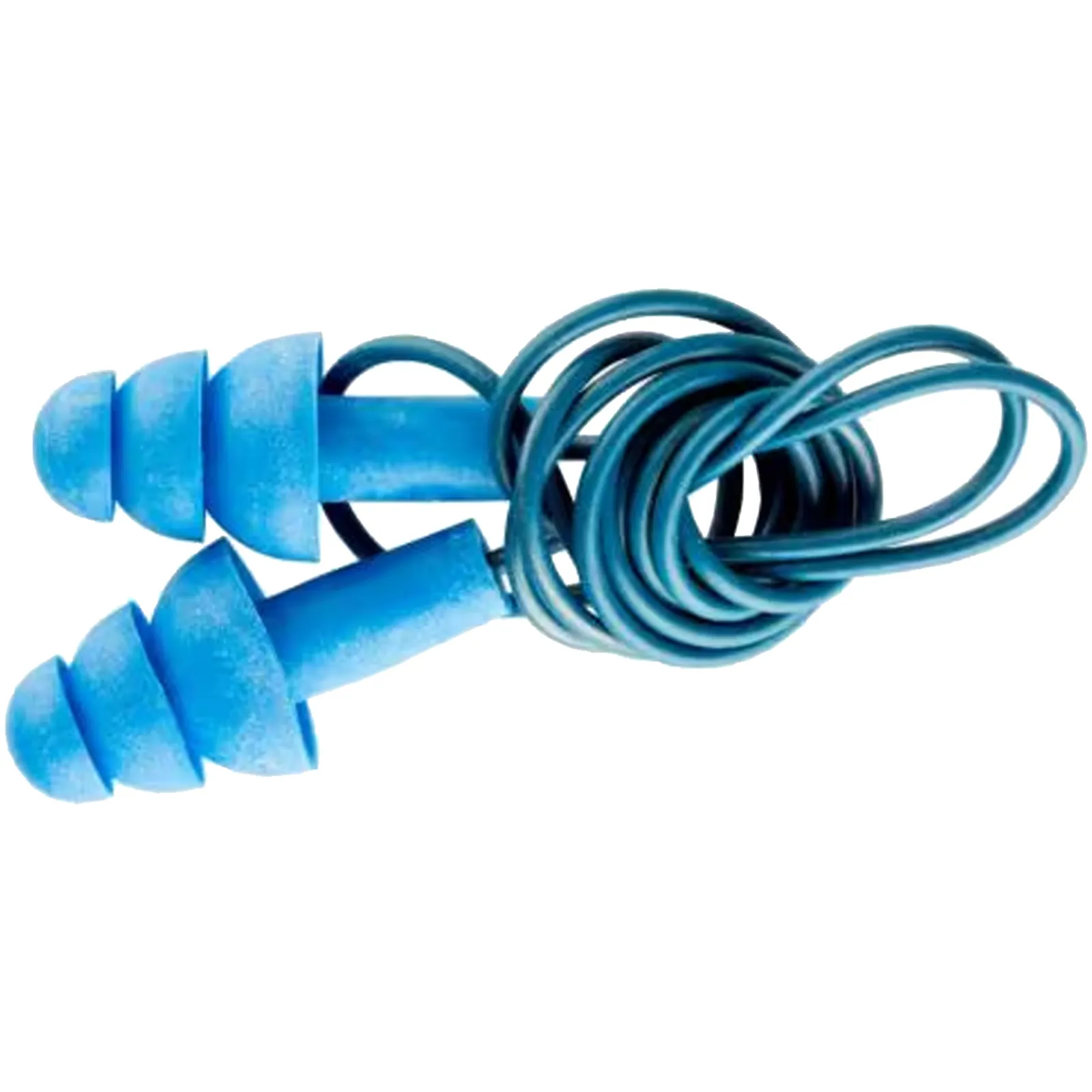 Tappi Inserti Antirumore 29 dB SNR Riutilizzabili 3M Flangiati con Cordino in Polimero 50 Paia Settore Alimentare modello TR-01-000 - immagine 3