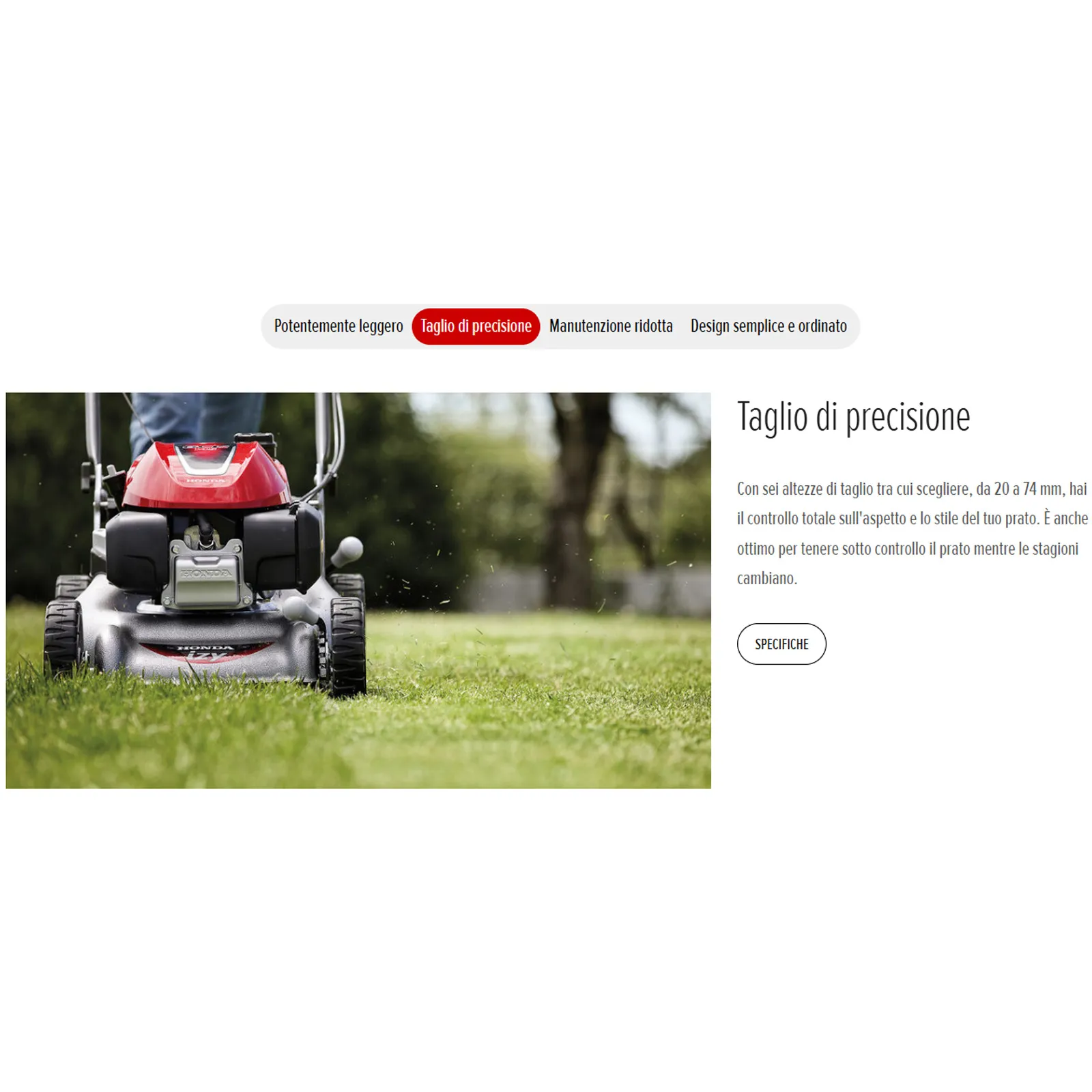 Tosaerba con Motore 145cc a Benzina HONDA a Scoppio Serie IZY Trazionato Semovente Taglio 46cm e Sacco 50 Litri modello HRG 466 SKEH - immagine 5