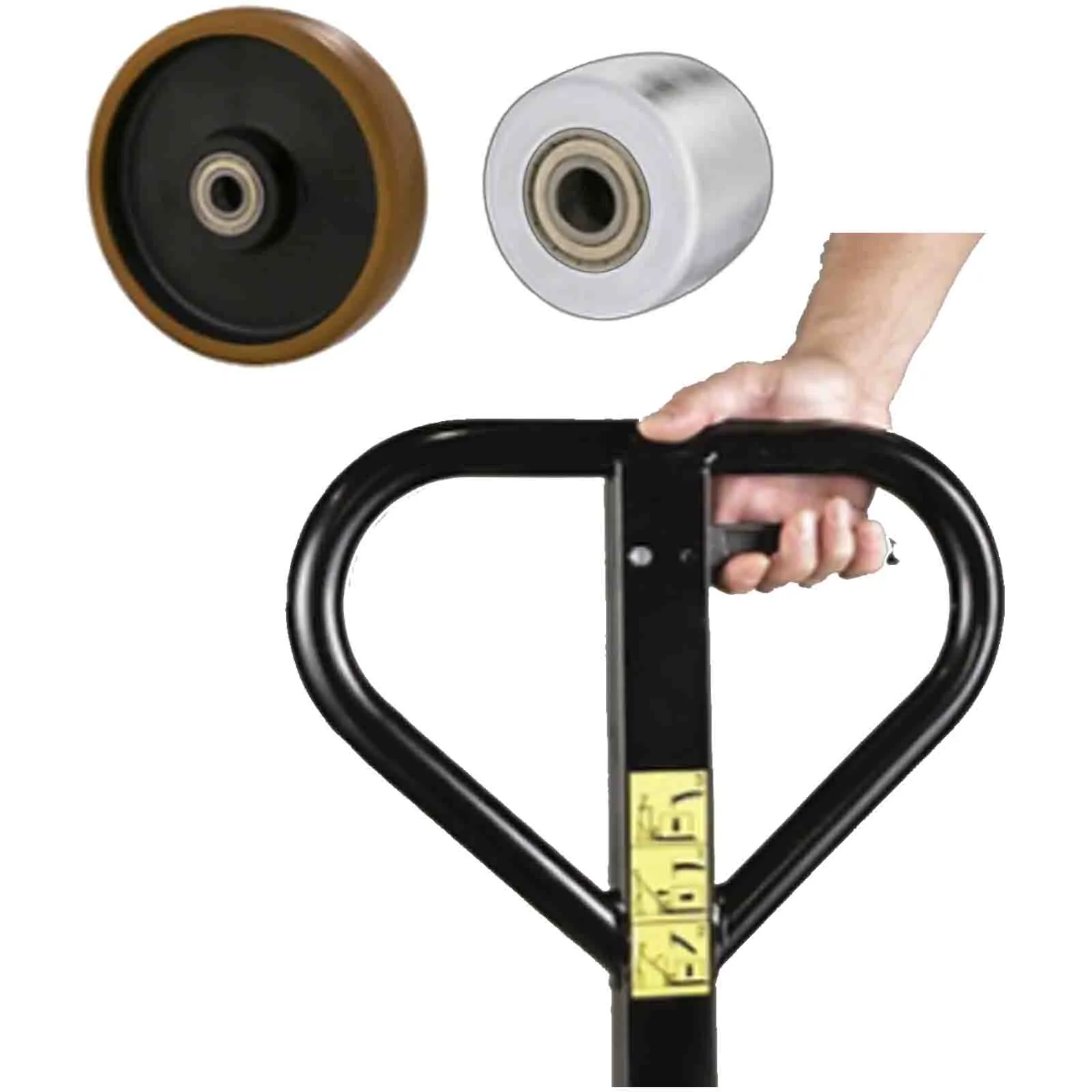 Transpallet Manuale PRAMAC Portata 2500 Kg Forche 1150×525 Carrello Sollevatore Idraulico Lifter GS 25S4 - immagine 2