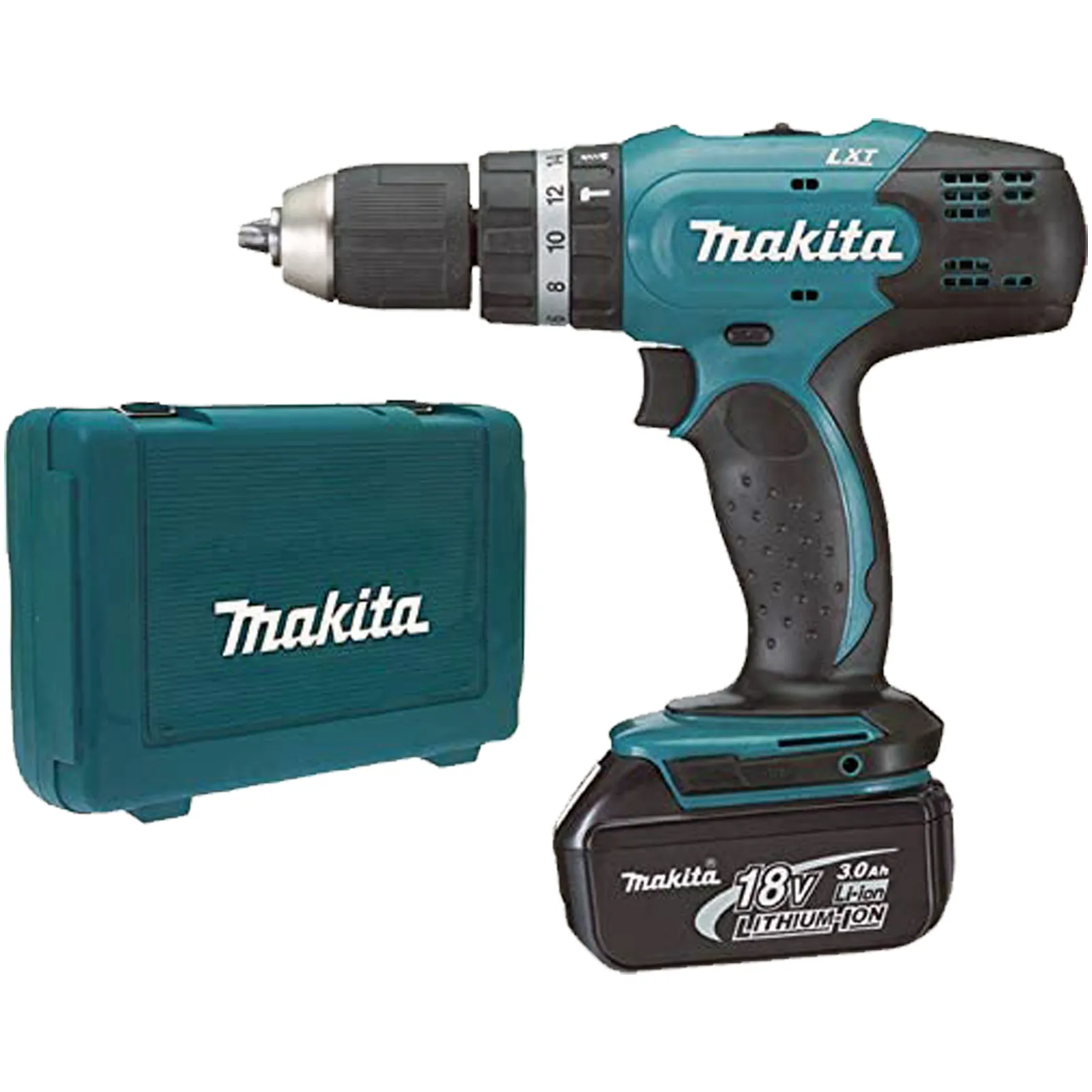 Trapano Avvitatore con Percussione a Batteria 18V MAKITA Freno Motore Coppia Massima 42 Nm DHP453RFE - immagine 6